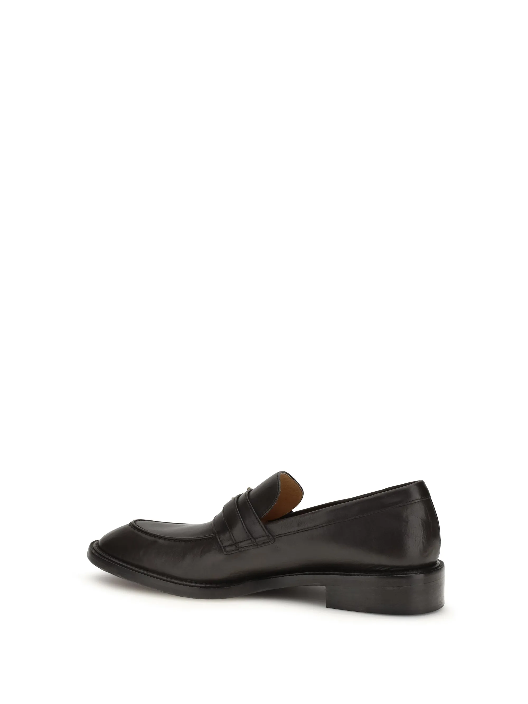 Loafers With Medusa Detail, Ebony/Gold sold by Zulily product image thumbnail 2