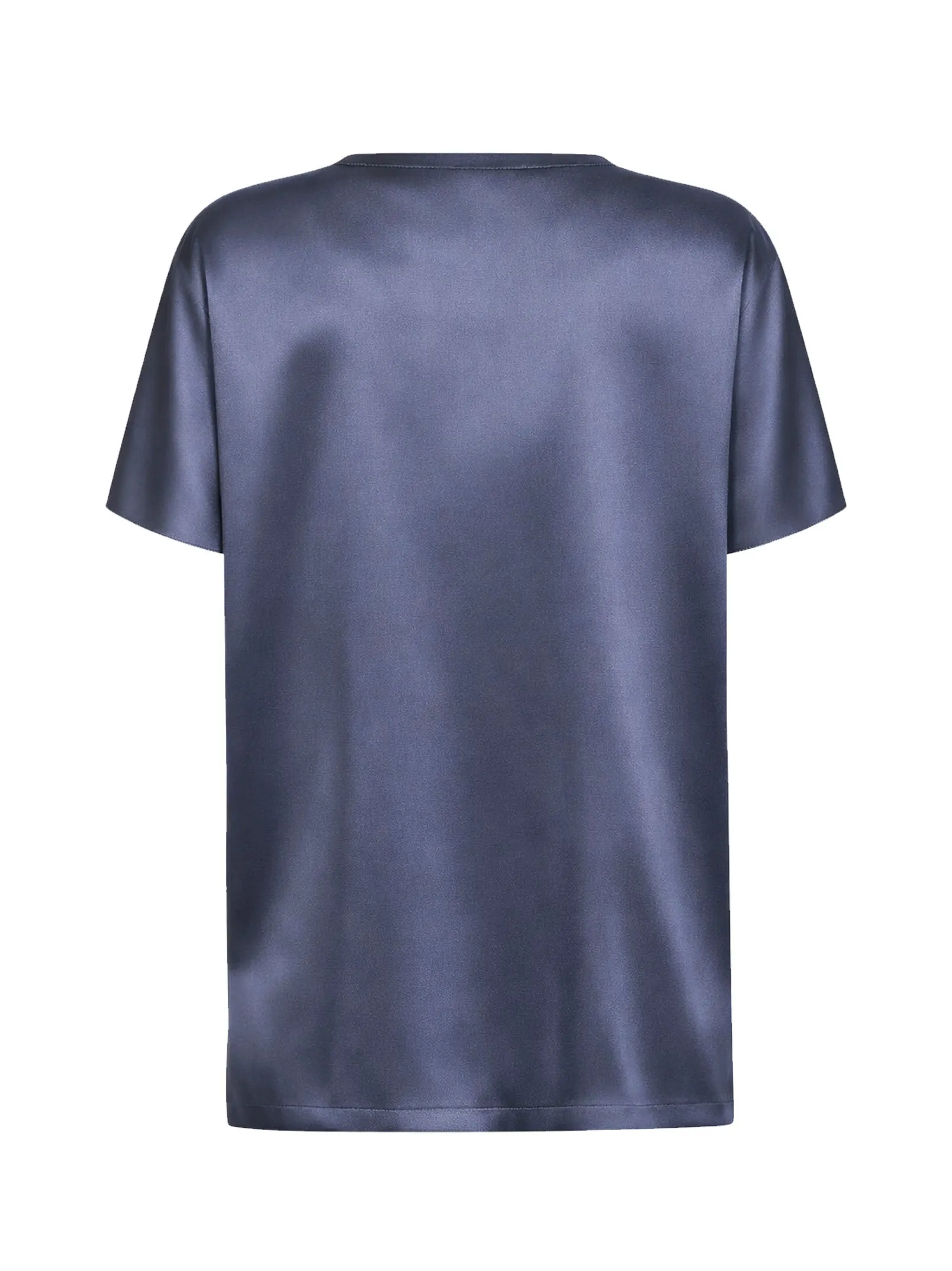 Silk Satin Blouse Light Blue sold by Zulily product image thumbnail 2
