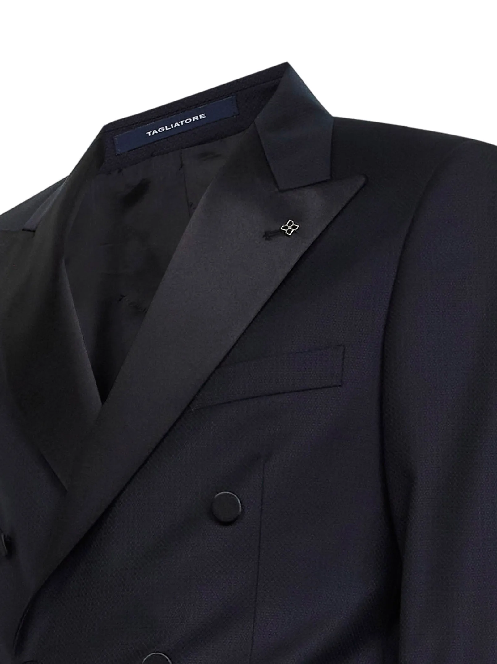 Tuxedo Suit Bruce Black Virgin Wool sold by Zulily product image thumbnail 3