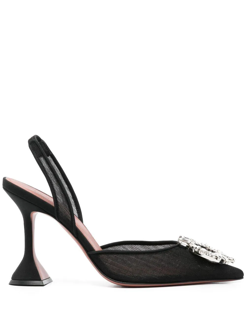 Slingback Pumps Begum Mesh Black sold by Zulily