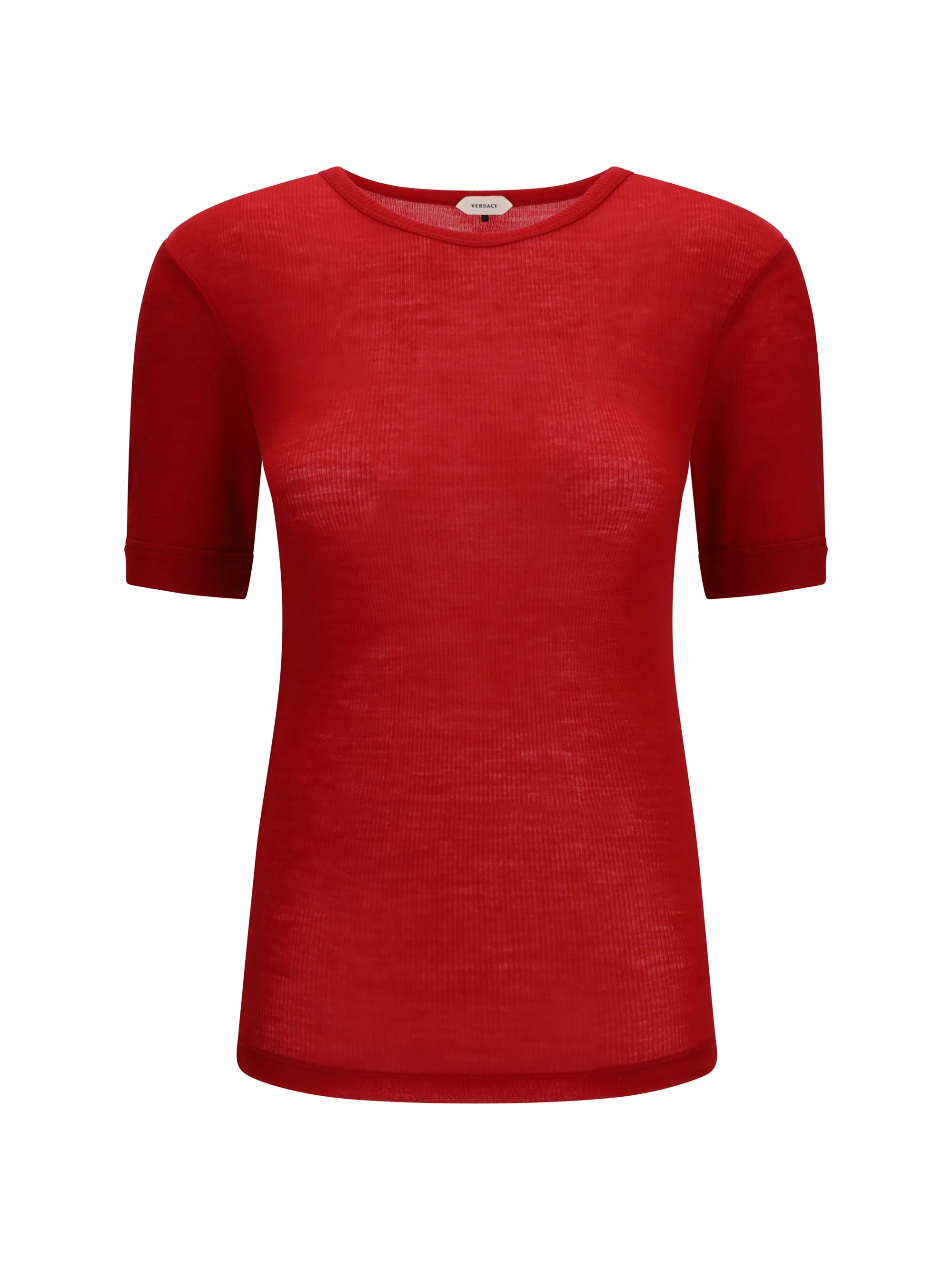 Ribbed Knit T-Shirt Lipstick Red sold by Zulily