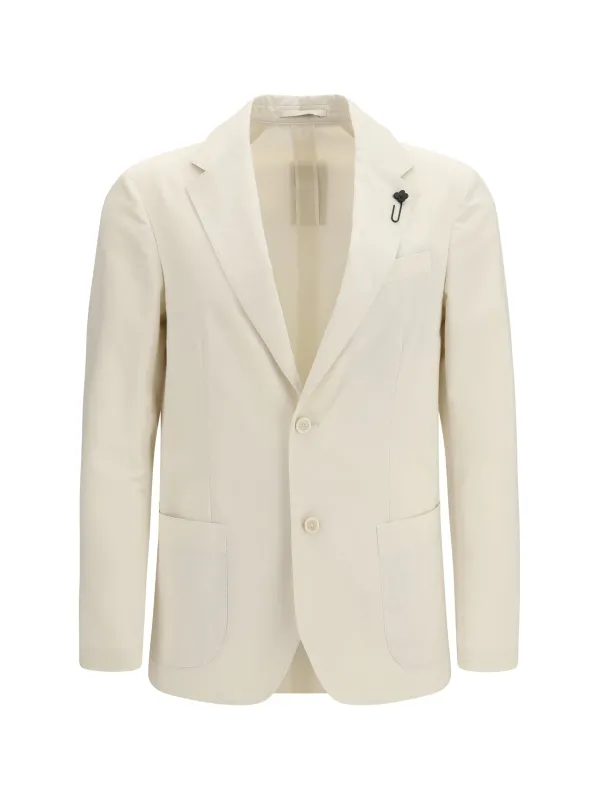 Blazer White made by Lardini