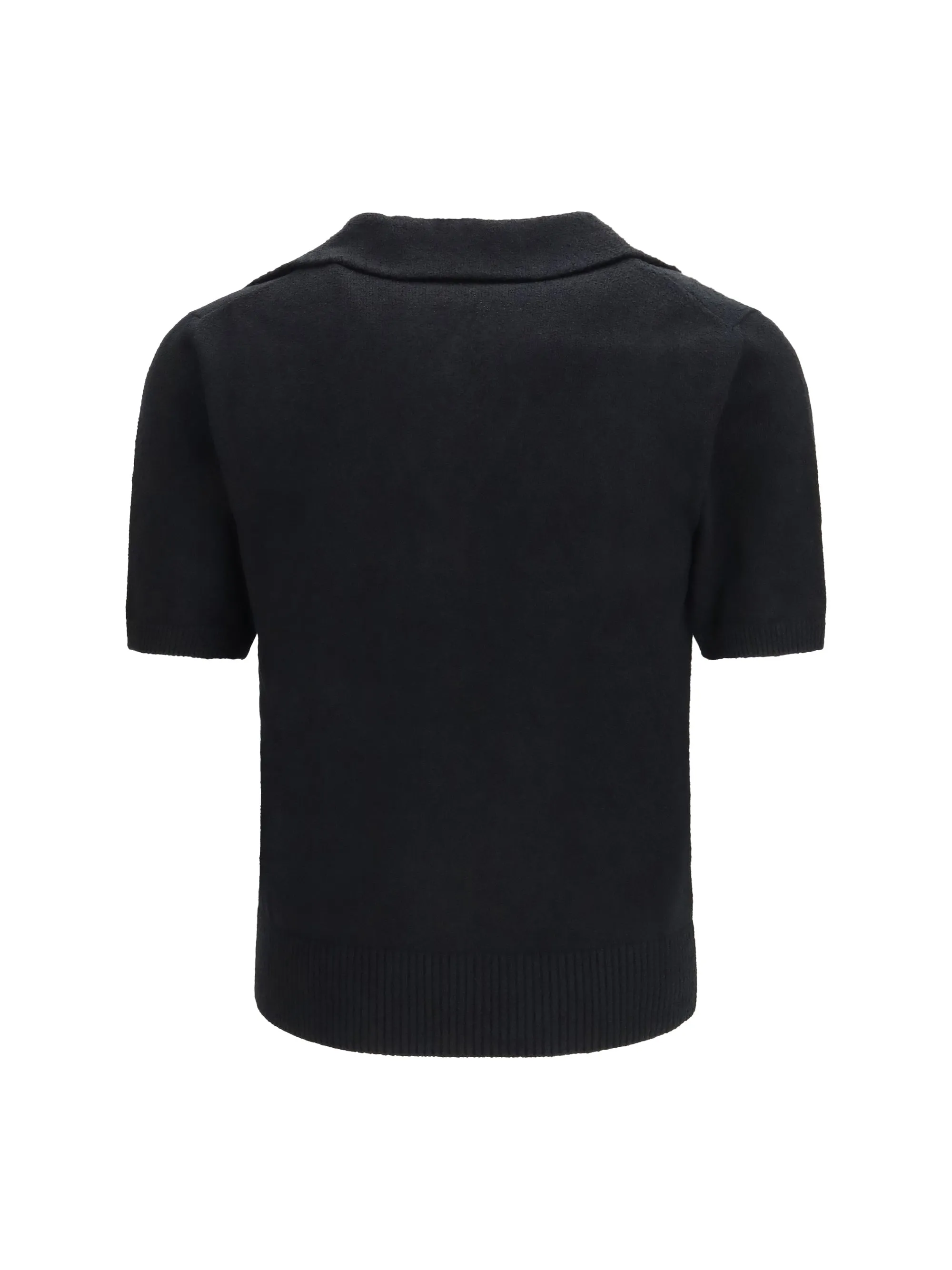 Polo Shirt Cotton-Blend Black sold by Zulily product image thumbnail 3