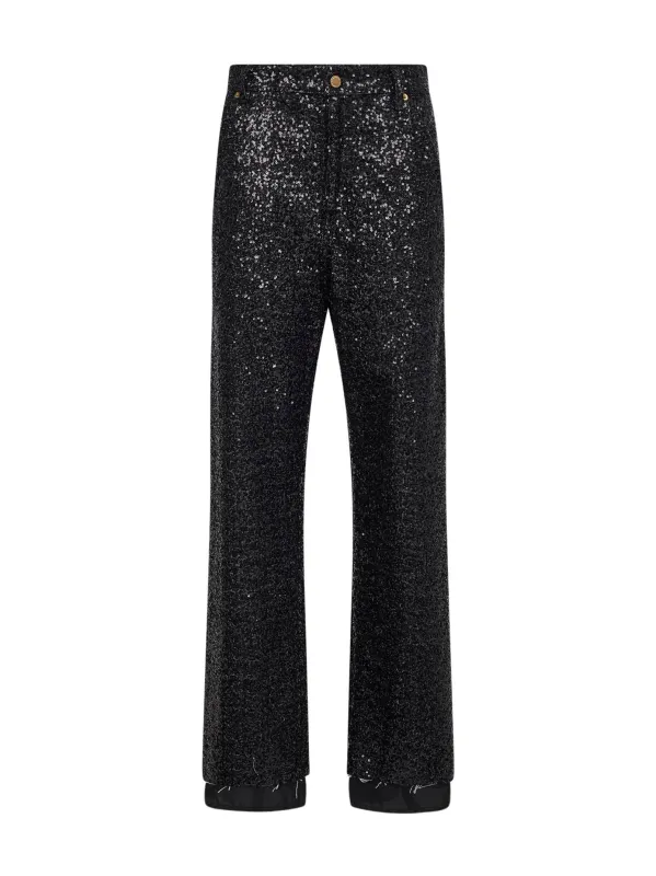 Jeans Sienna Black Sequin Denim made by DARKPARK