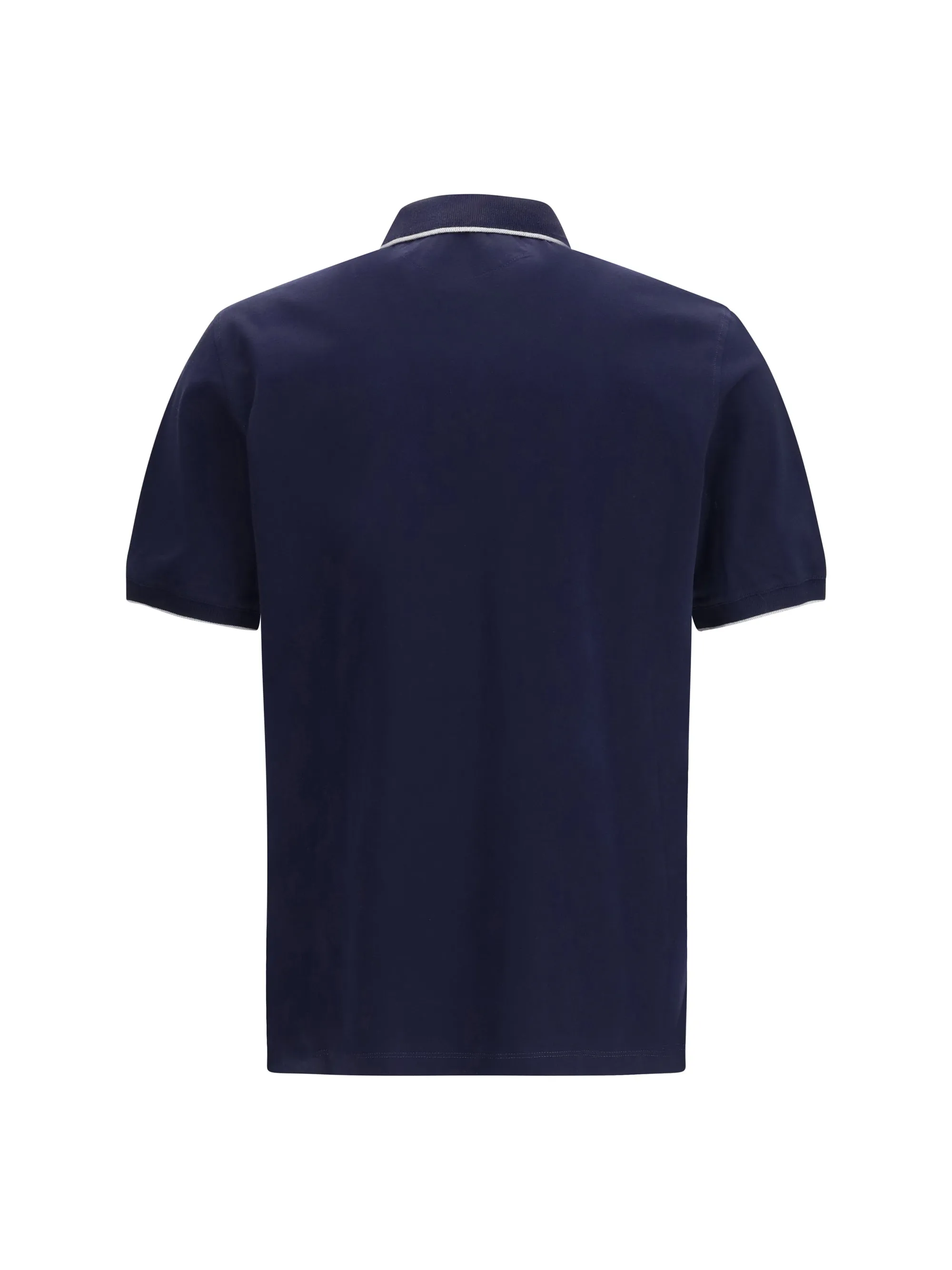 Polo Shirt Cotton Cobalt/Grey sold by Zulily product image thumbnail 3