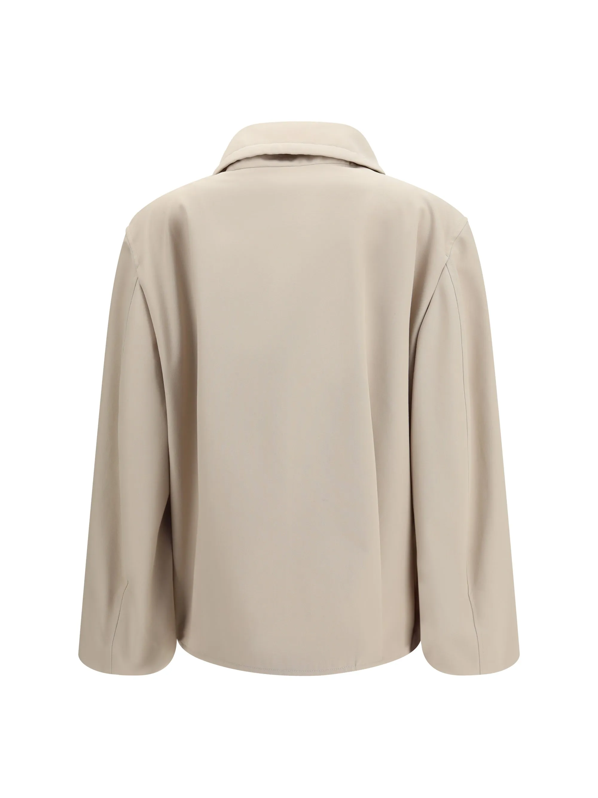 High-Neck Jacket Beige sold by Zulily product image thumbnail 2