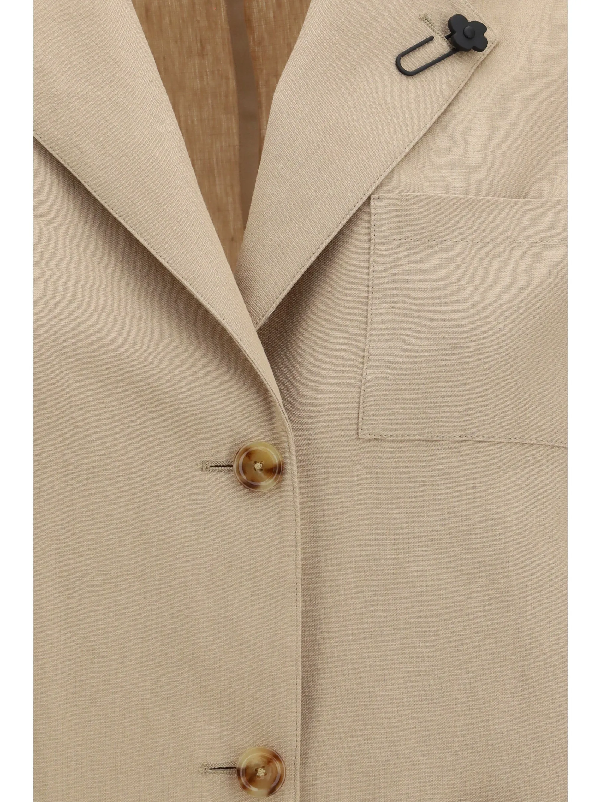 Jacket Wool-Cotton Beige sold by Zulily product image thumbnail 3