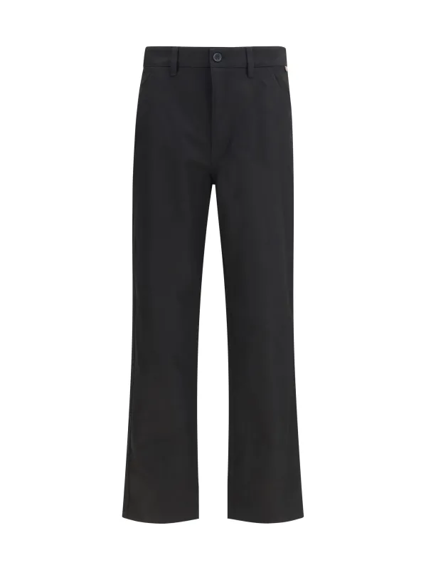 Chinos Cotton Twill Black made by Burberry