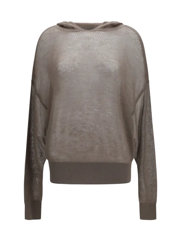 Hoodie Cashmere Dust made by Rick Owens