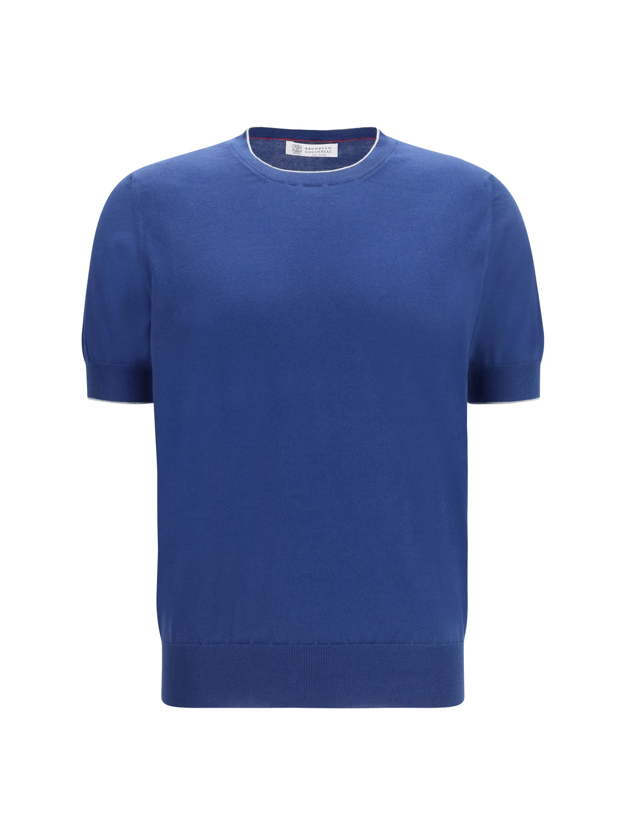 Cotton T-Shirt Blue/Light Grey sold by Zulily