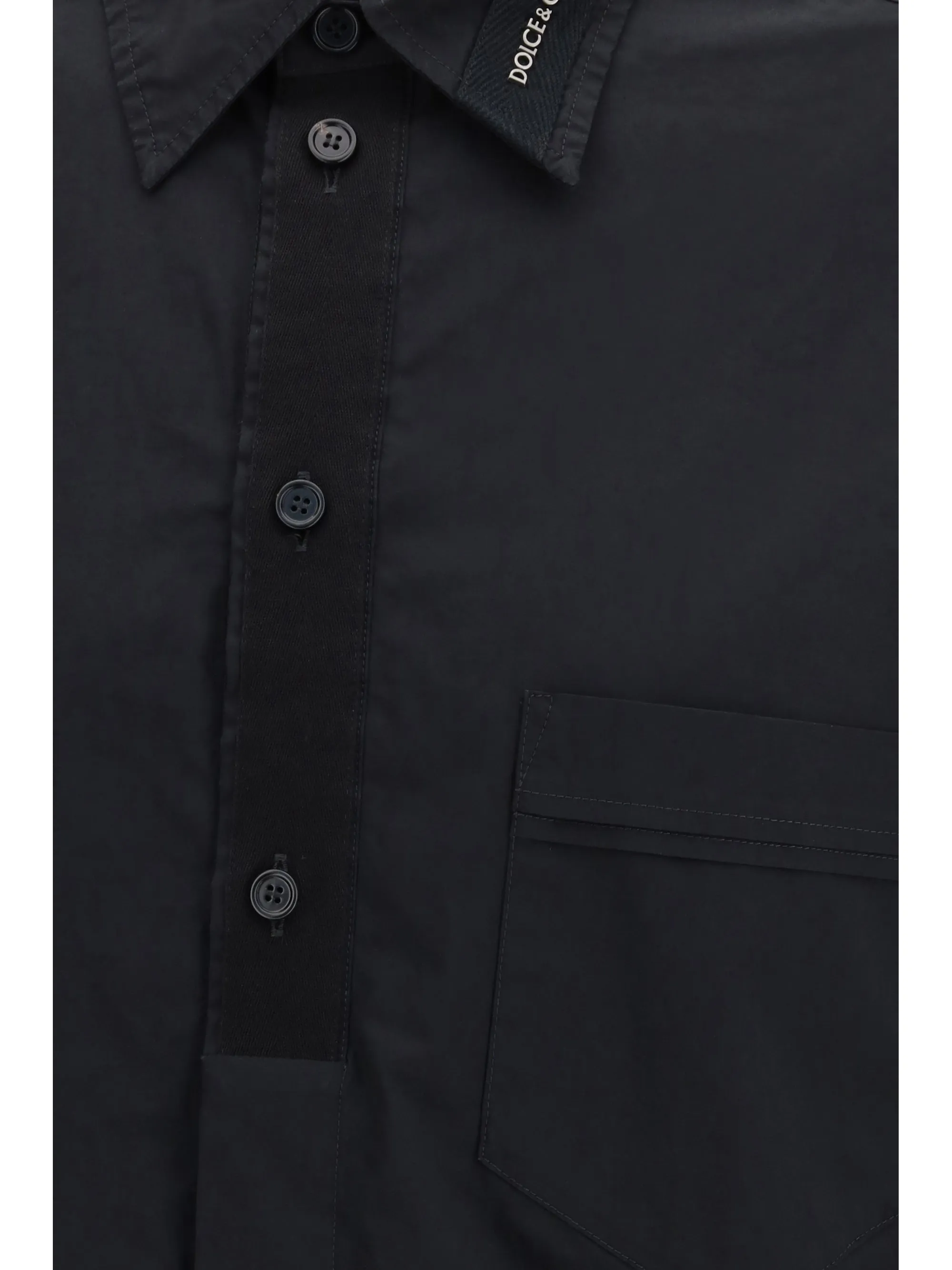 Cotton Shirt With Pockets Black sold by Zulily product image thumbnail 2