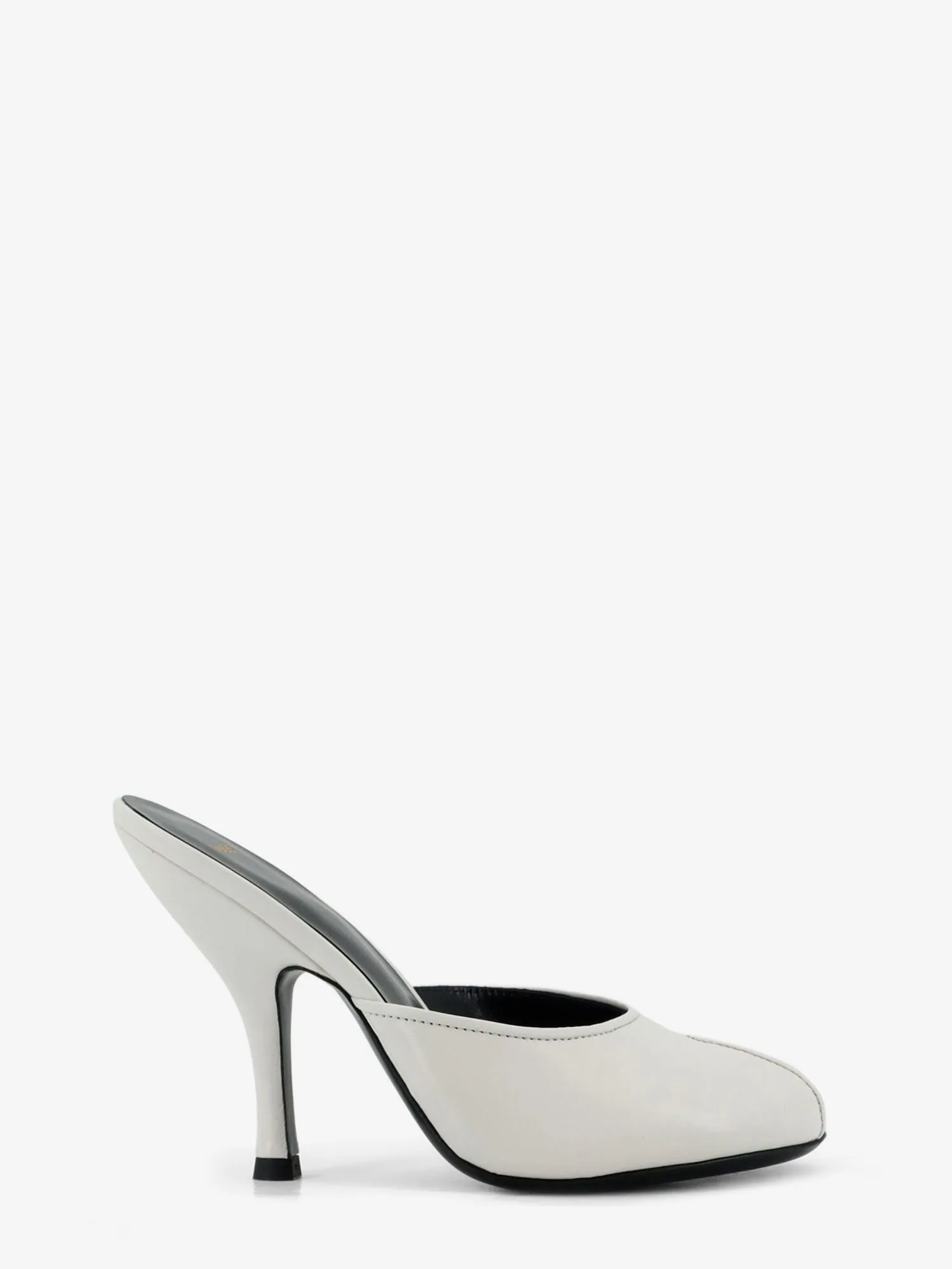 Mule Sandals Leather White sold by Zulily
