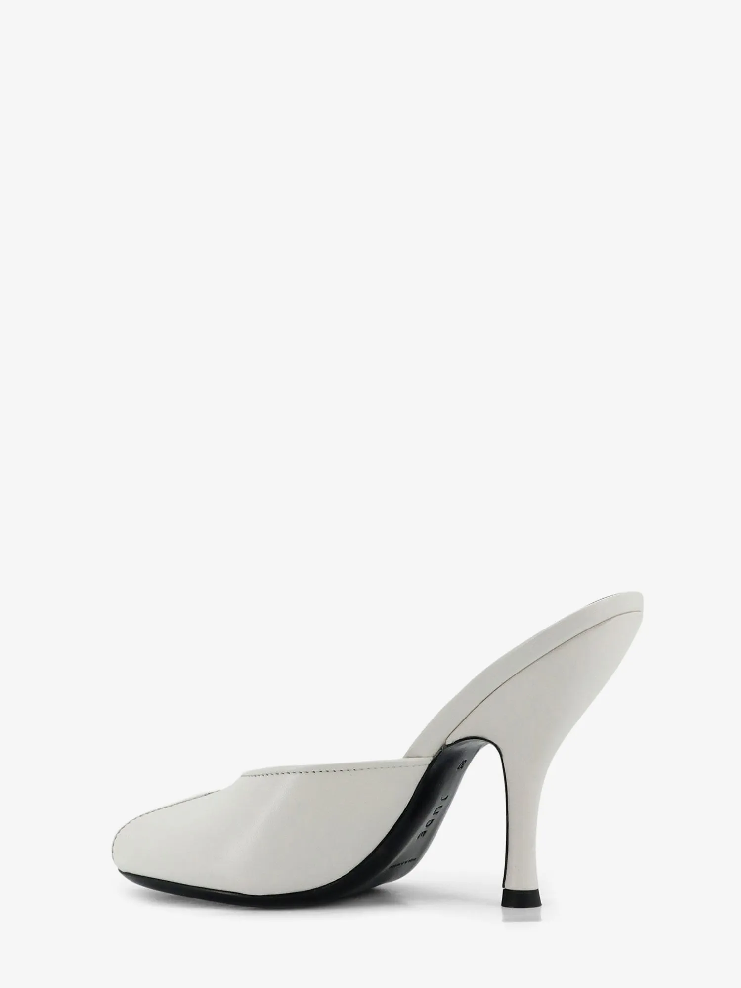 Mule Sandals Leather White sold by Zulily product image thumbnail 3