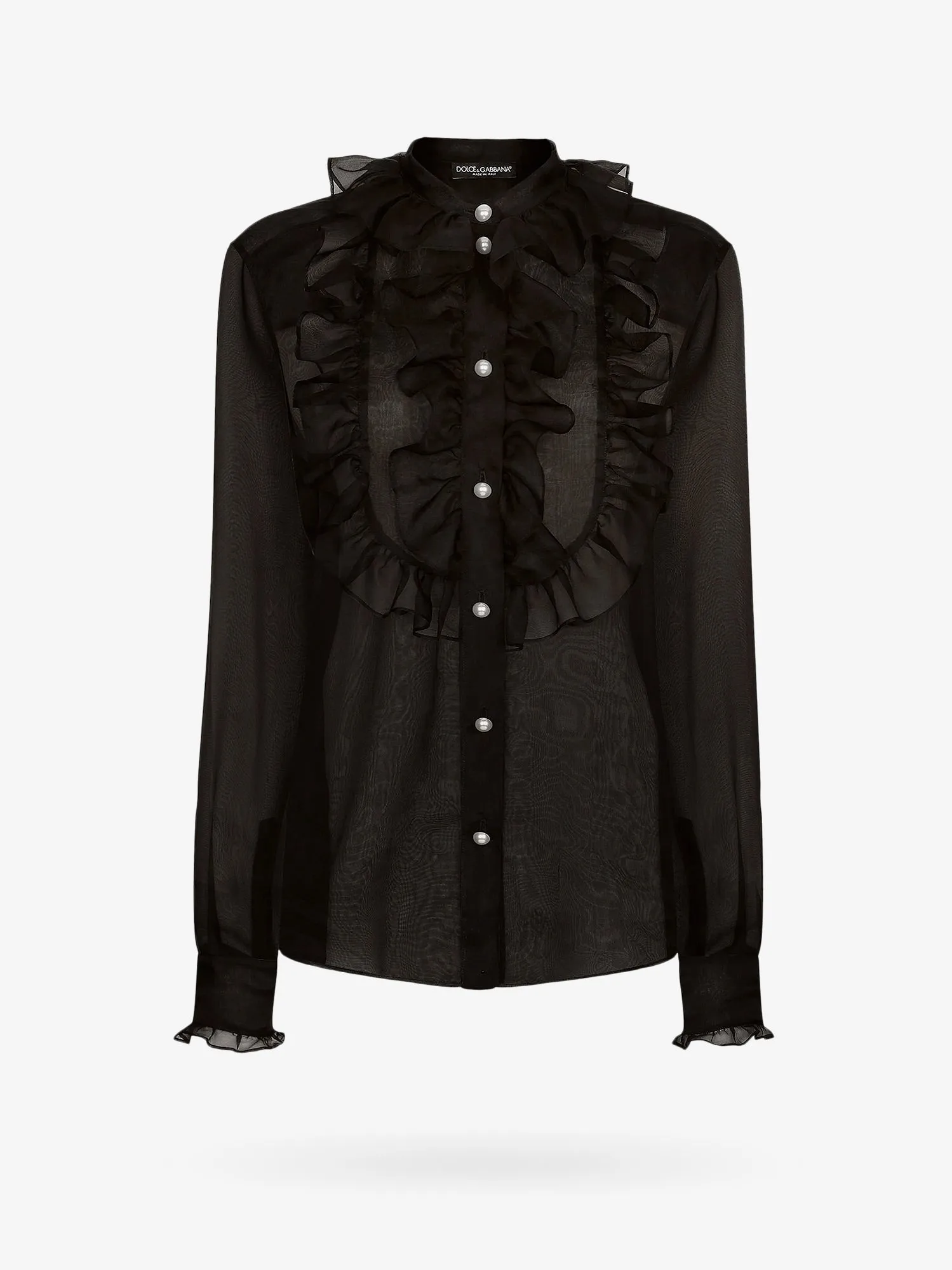 Organza Shirt Black sold by Zulily