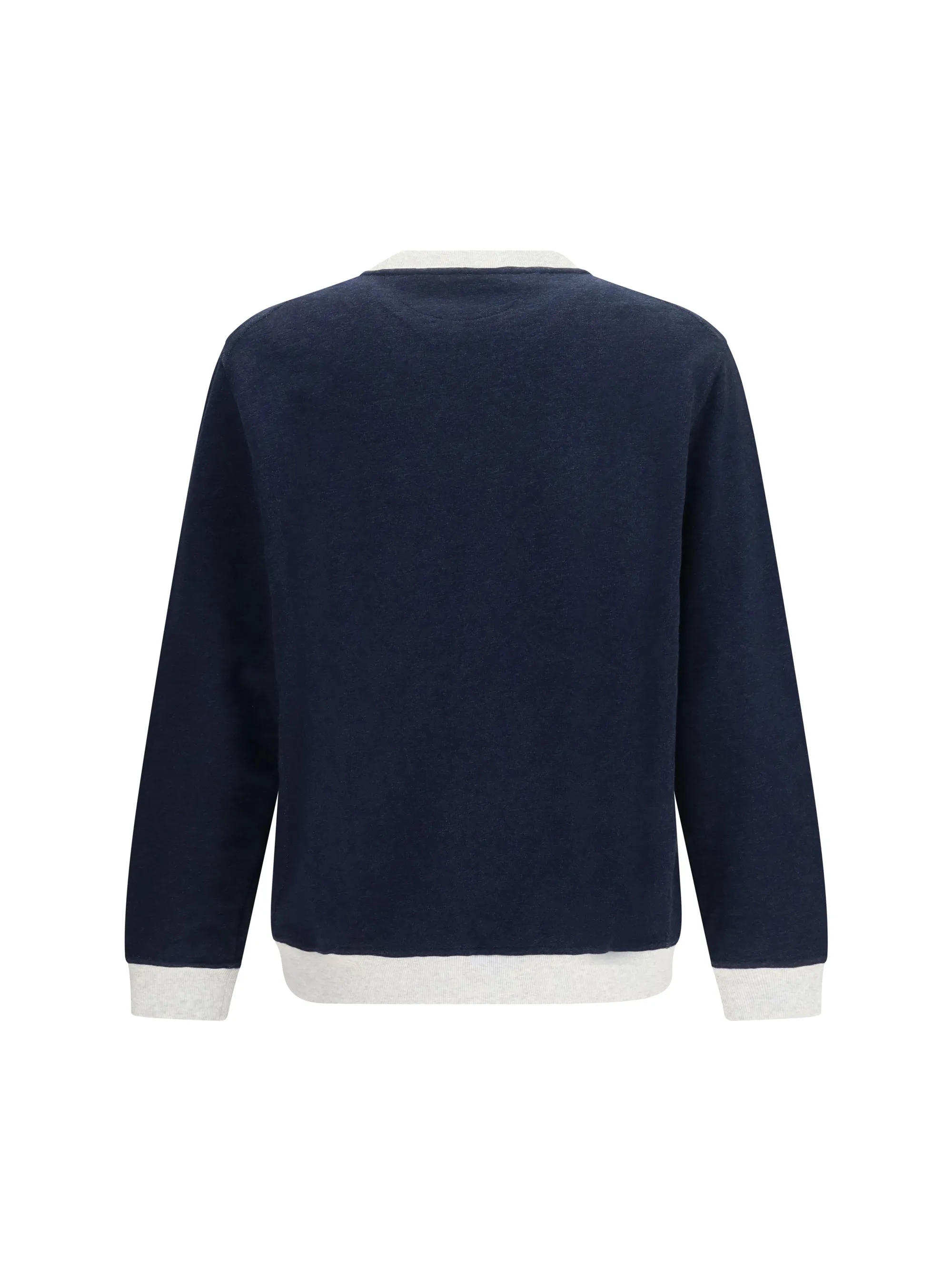 Long Sleeve Sweatshirt Navy/Pearl sold by Zulily product image thumbnail 3