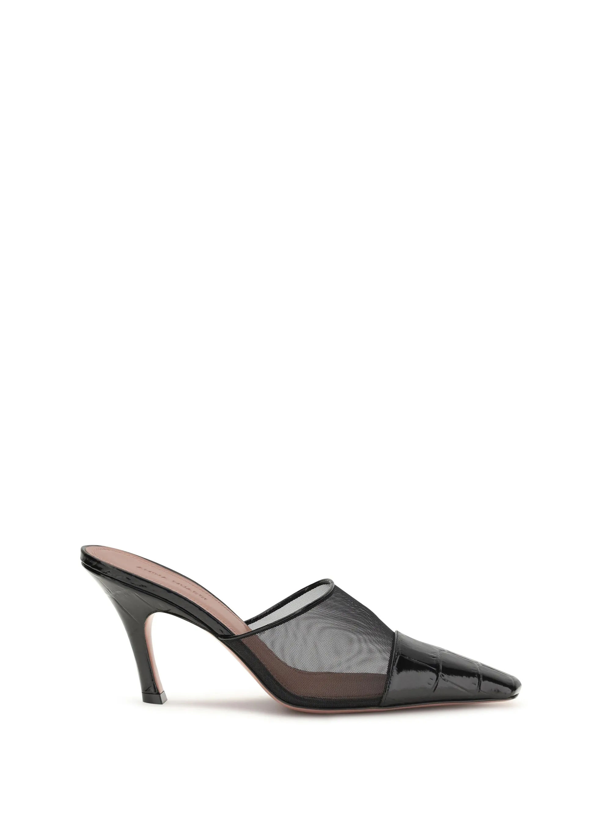 Mules Jamie Mesh Black sold by Zulily