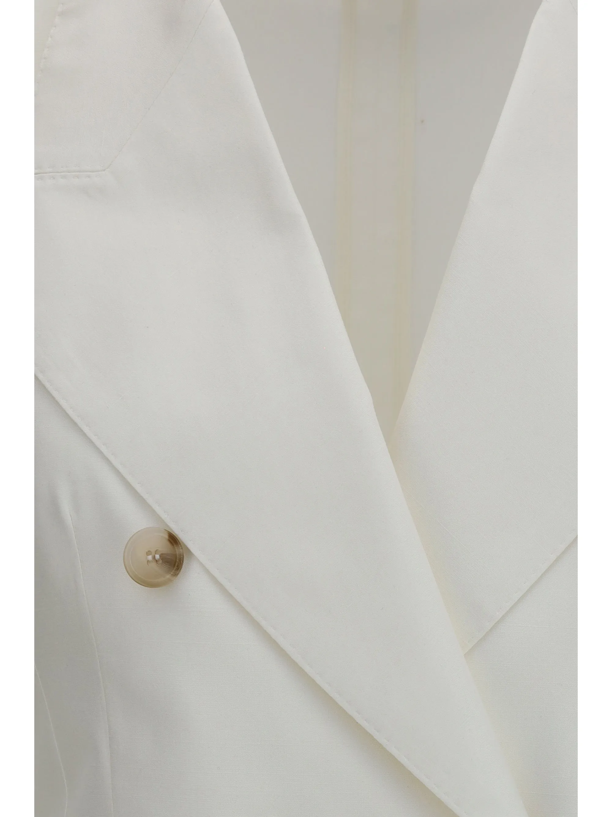 Double-Breasted Blazer Optical White sold by Zulily product image thumbnail 2