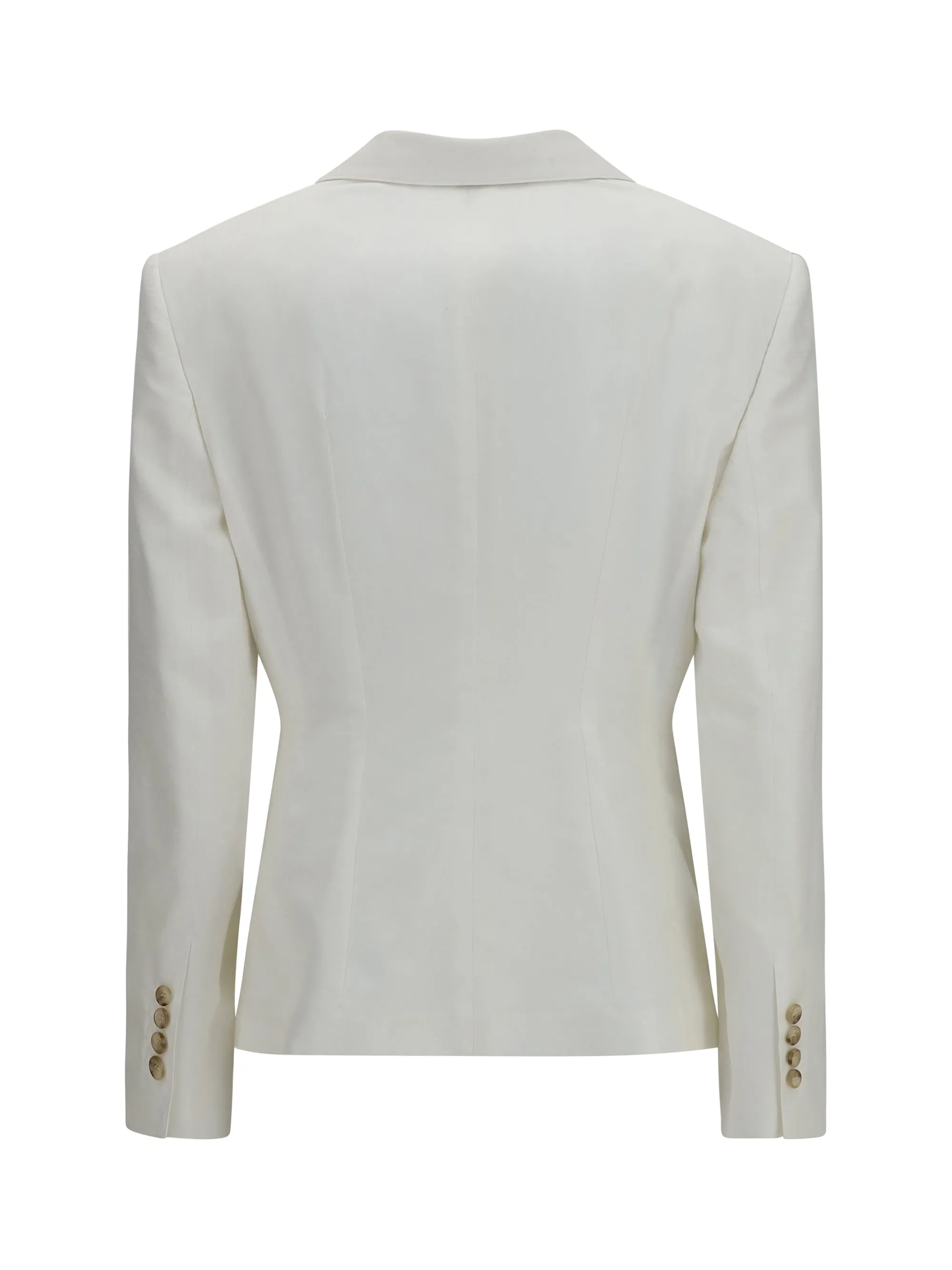 Double-Breasted Blazer Optical White sold by Zulily product image thumbnail 3