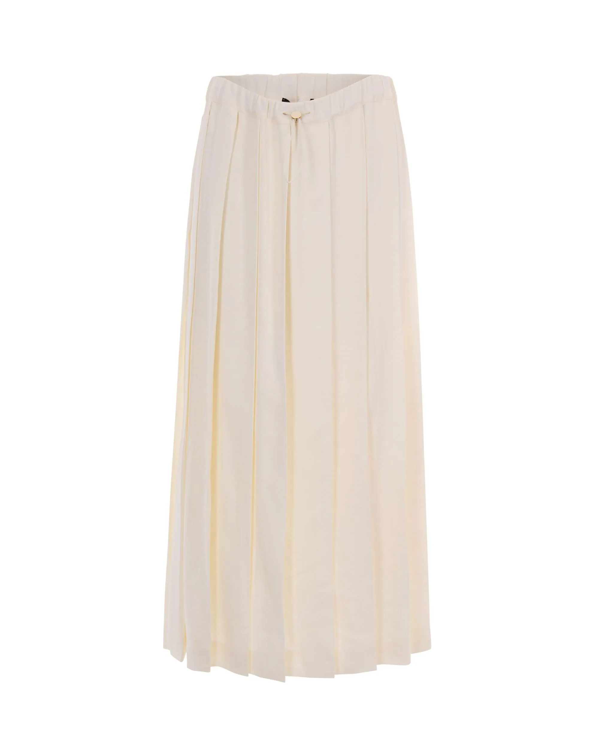 Pleated Skirt Tecno Tailoring Butter sold by Zulily