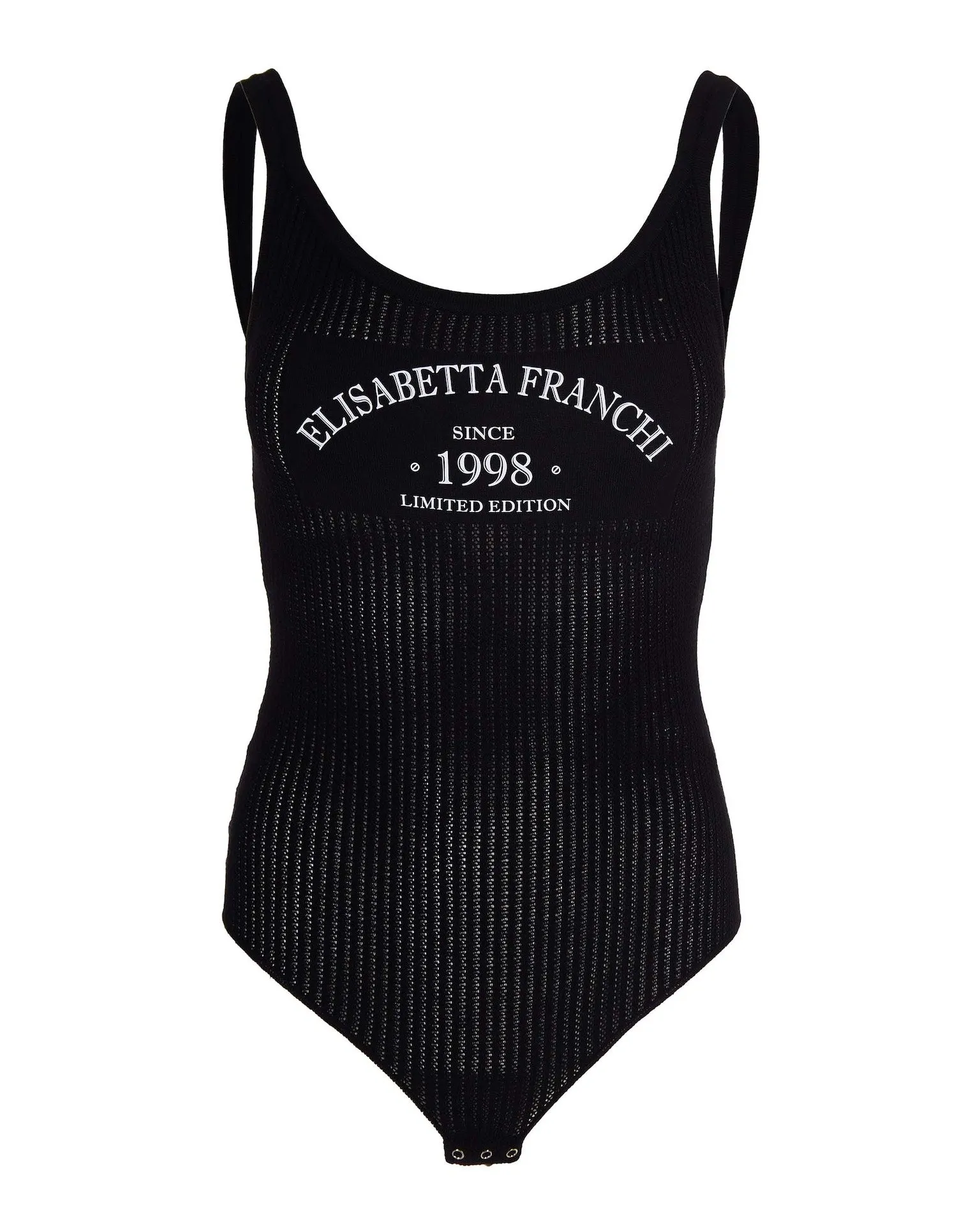 Knit Bodysuit Black sold by Zulily