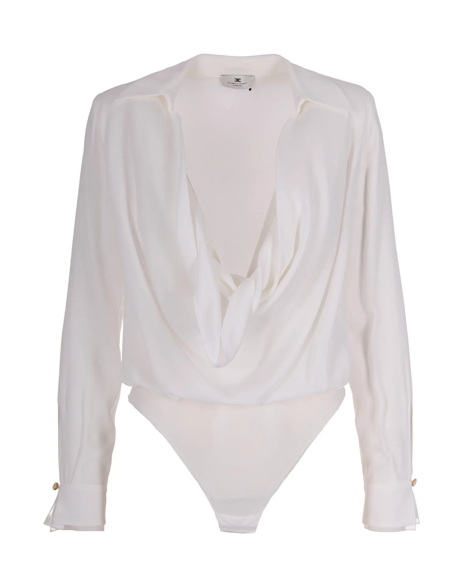 Bodysuit in Georgette Ivory sold by Zulily