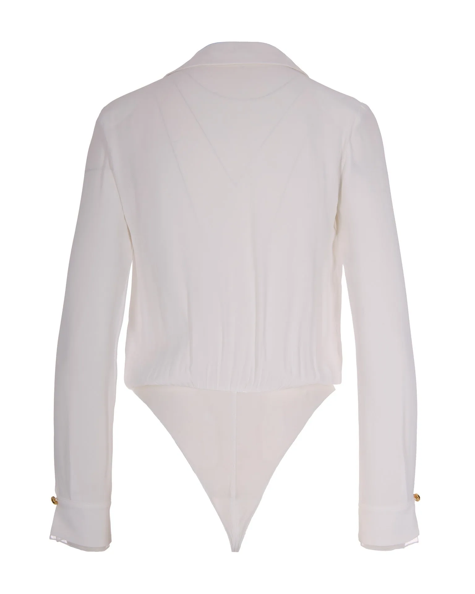 Bodysuit in Georgette Ivory sold by Zulily product image thumbnail 2