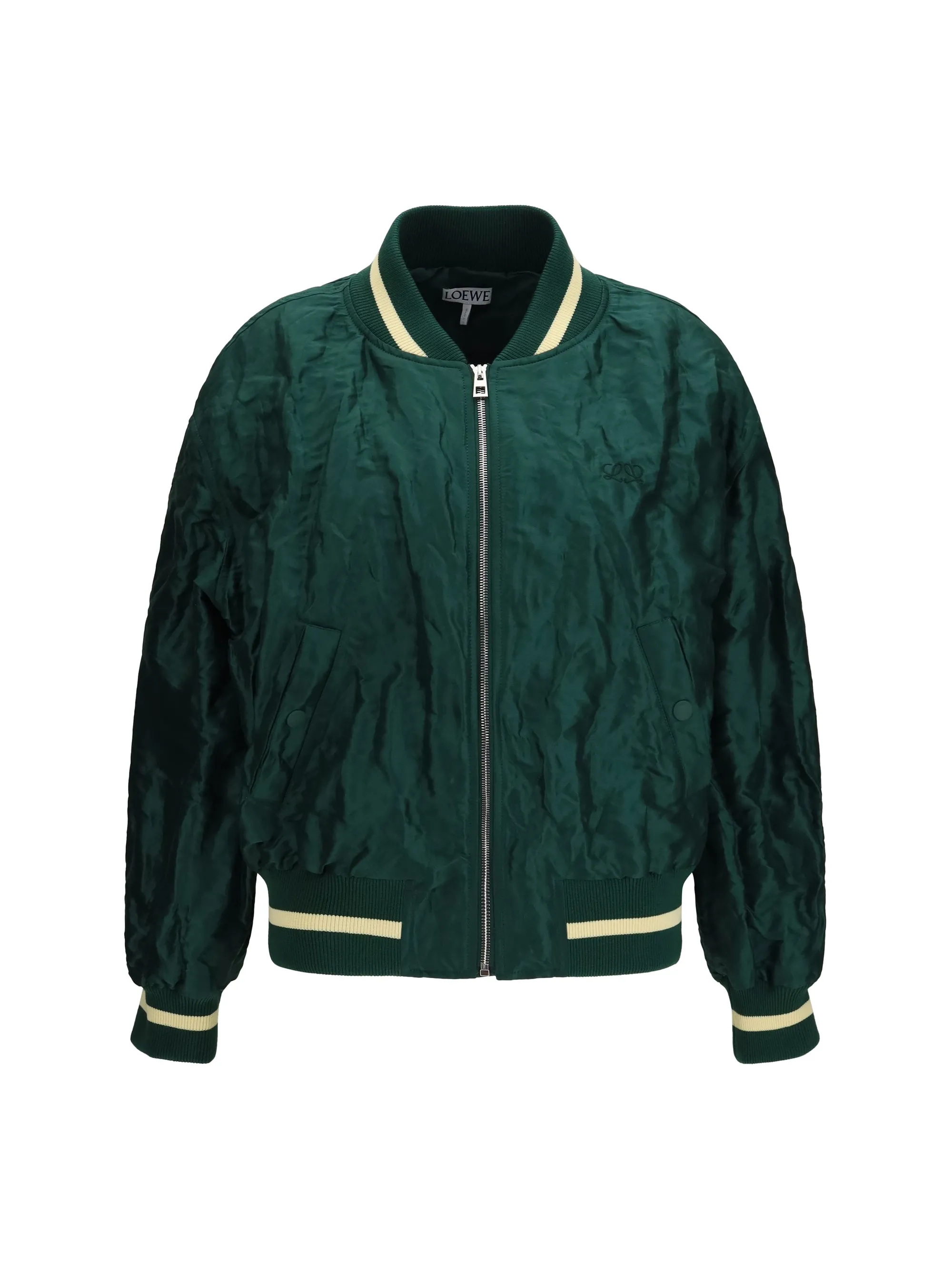 Bomber Jacket Dark Green Technical Taffeta sold by Zulily
