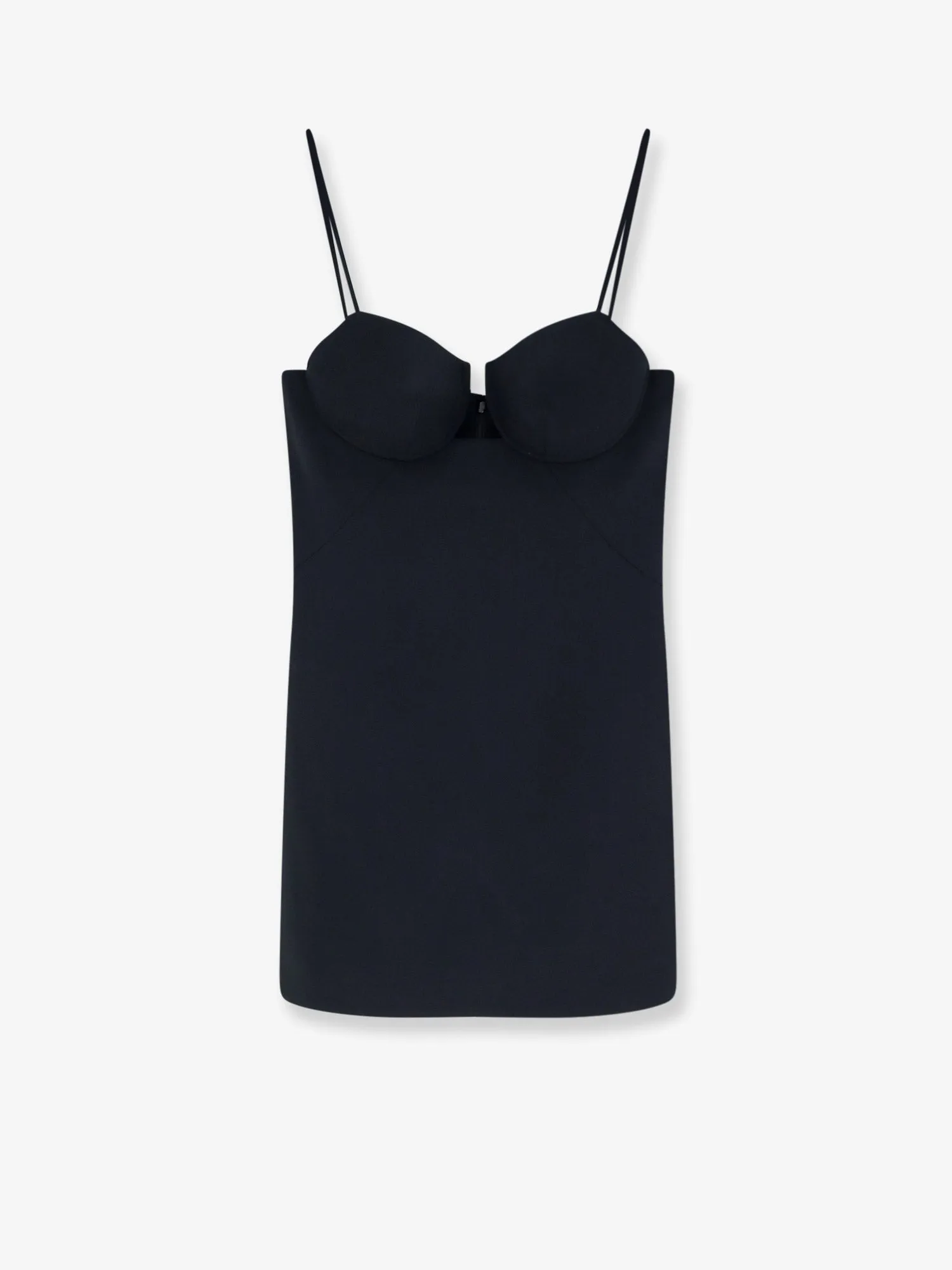 Mini Satin Cutaway Dress Black sold by Zulily