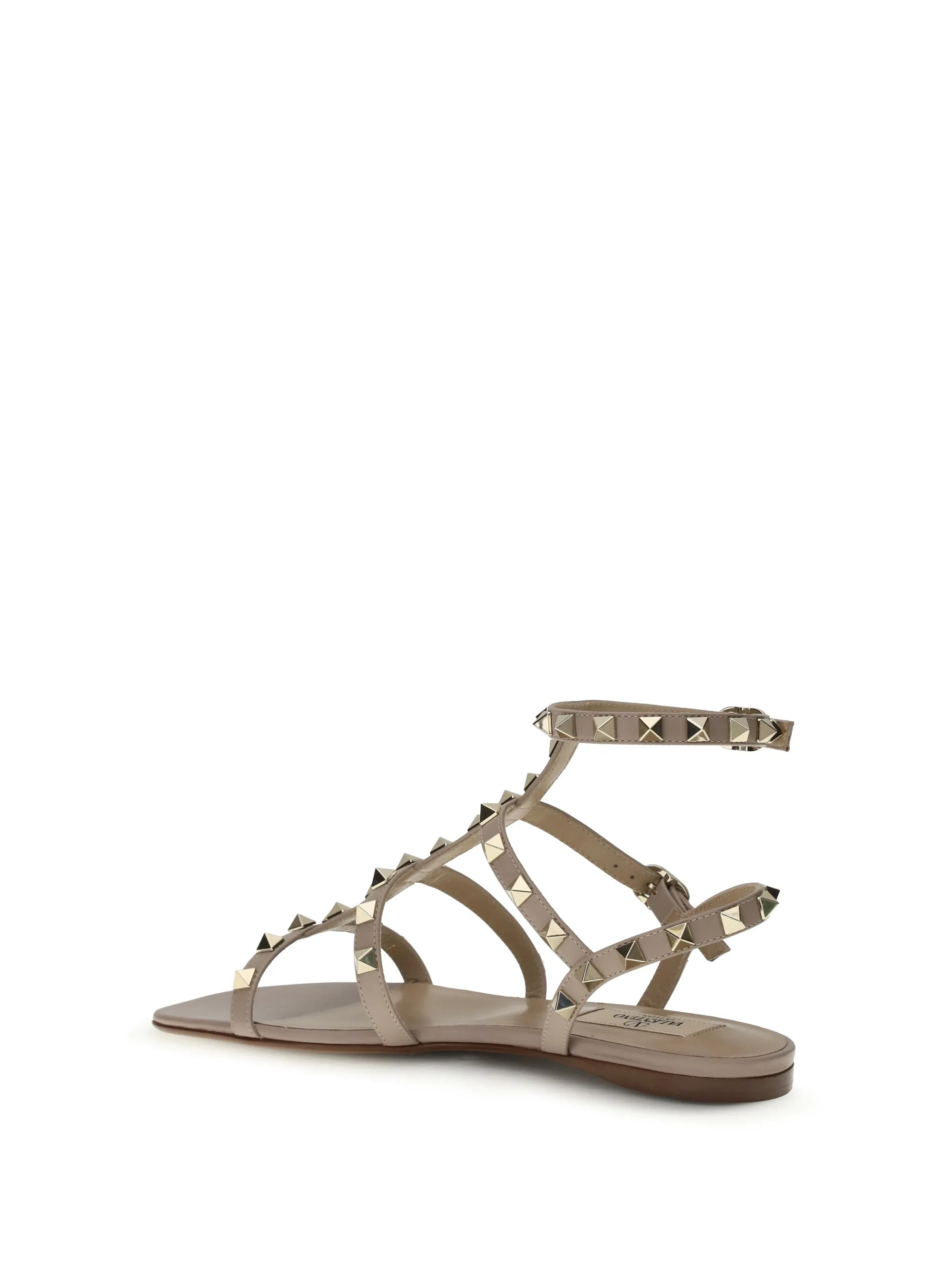 Sandal Rockstud Powder Pink Calf Leather sold by Zulily product image thumbnail 3