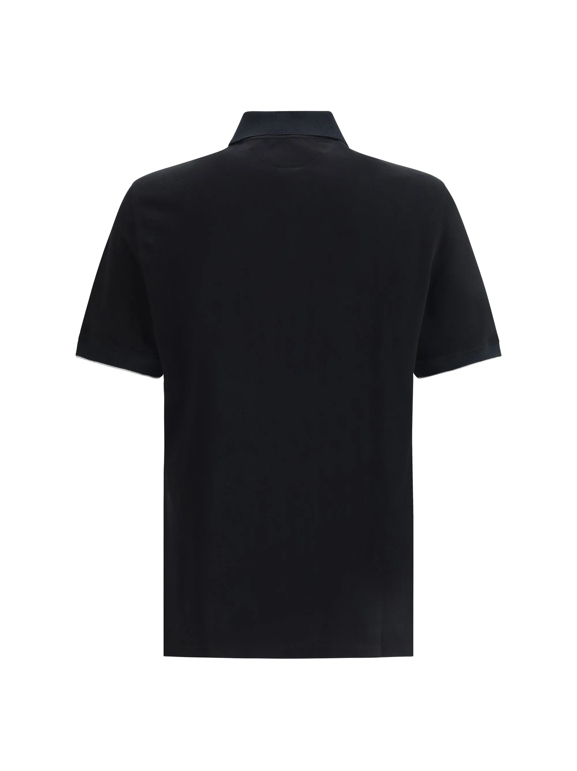 Polo Shirt Cotton Black/Grey sold by Zulily product image thumbnail 2