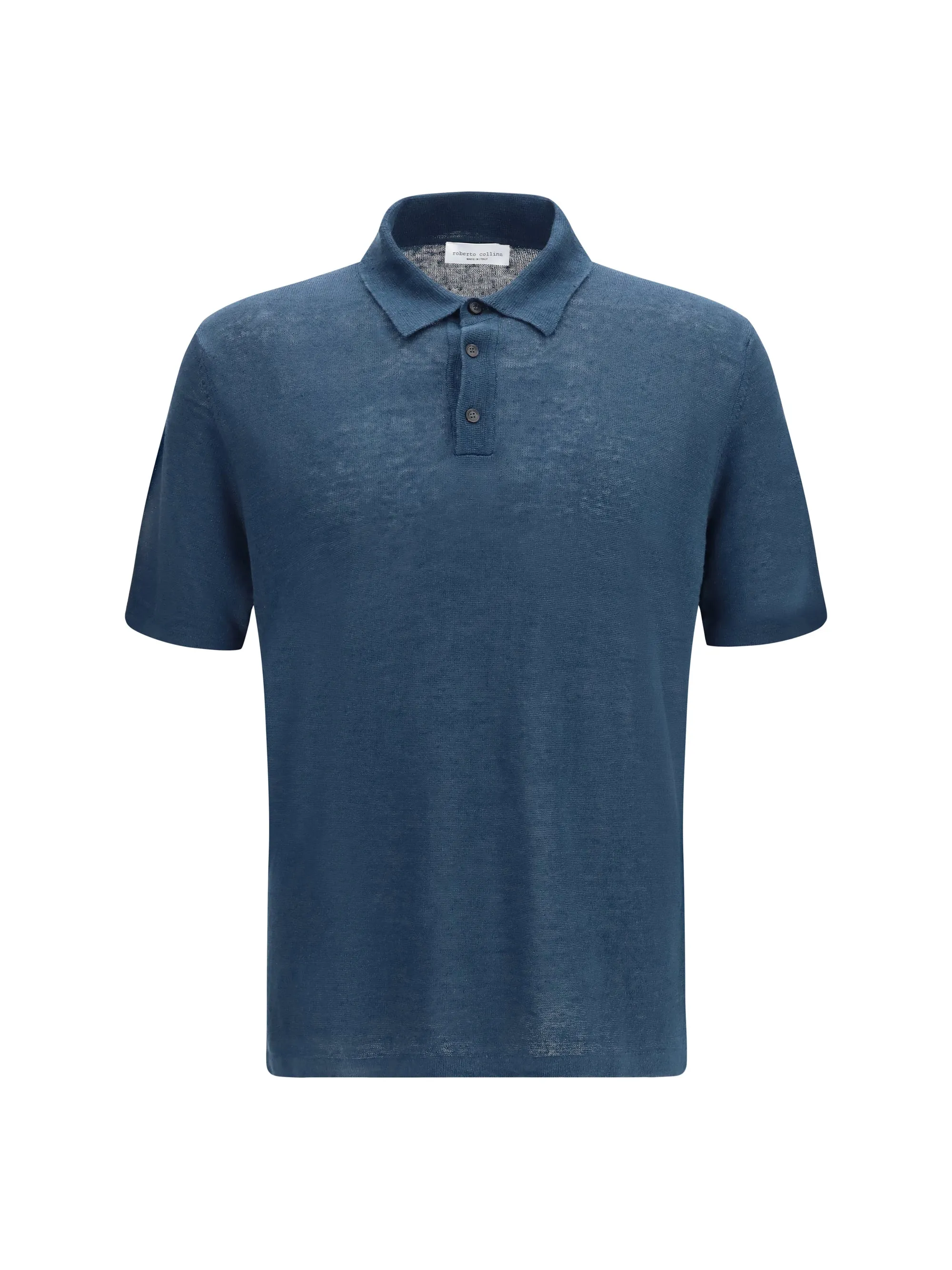 Polo Shirt Teal Linen sold by Zulily