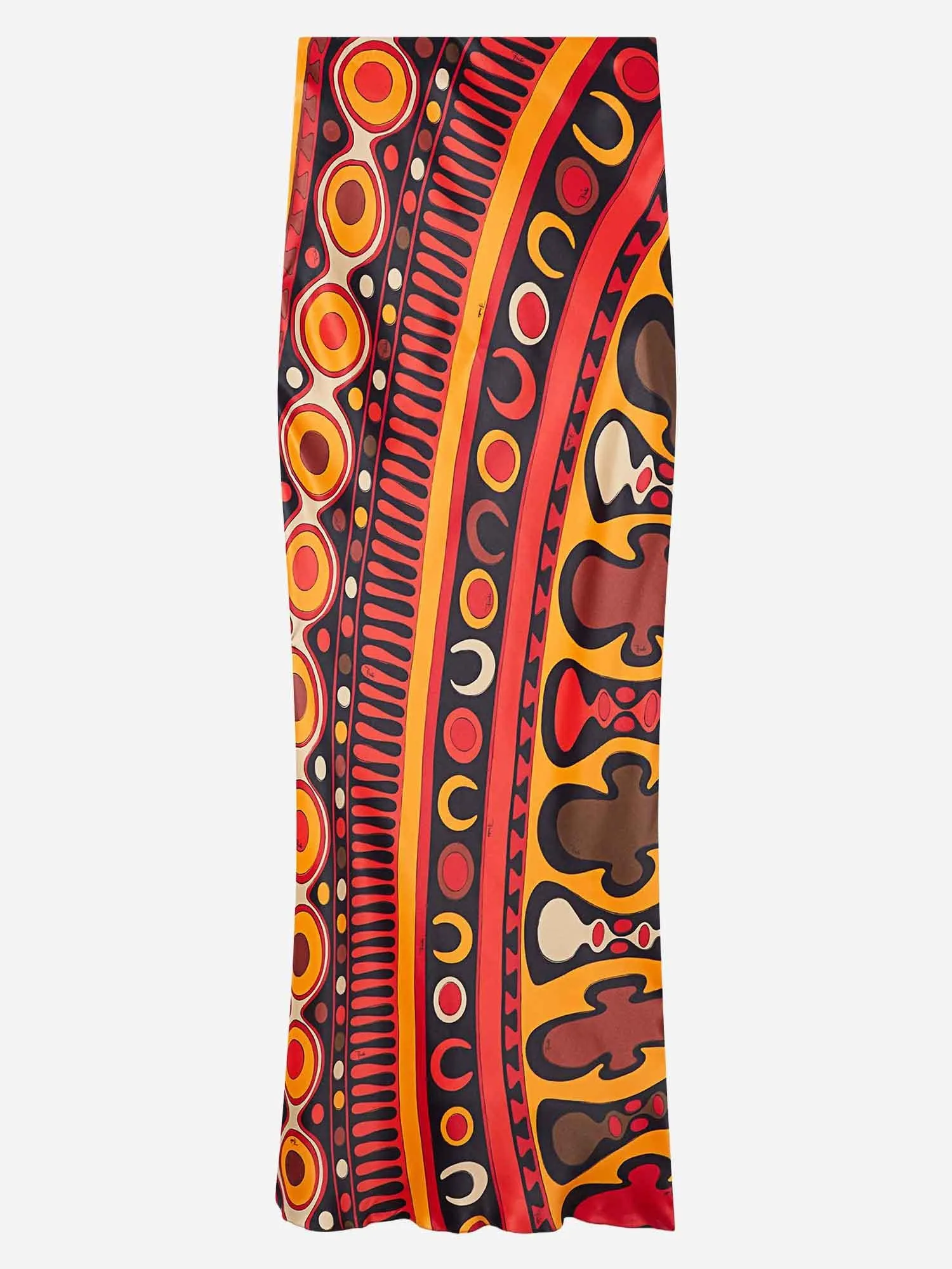 Satin Skirt With Soleil Print sold by Zulily product image thumbnail 3
