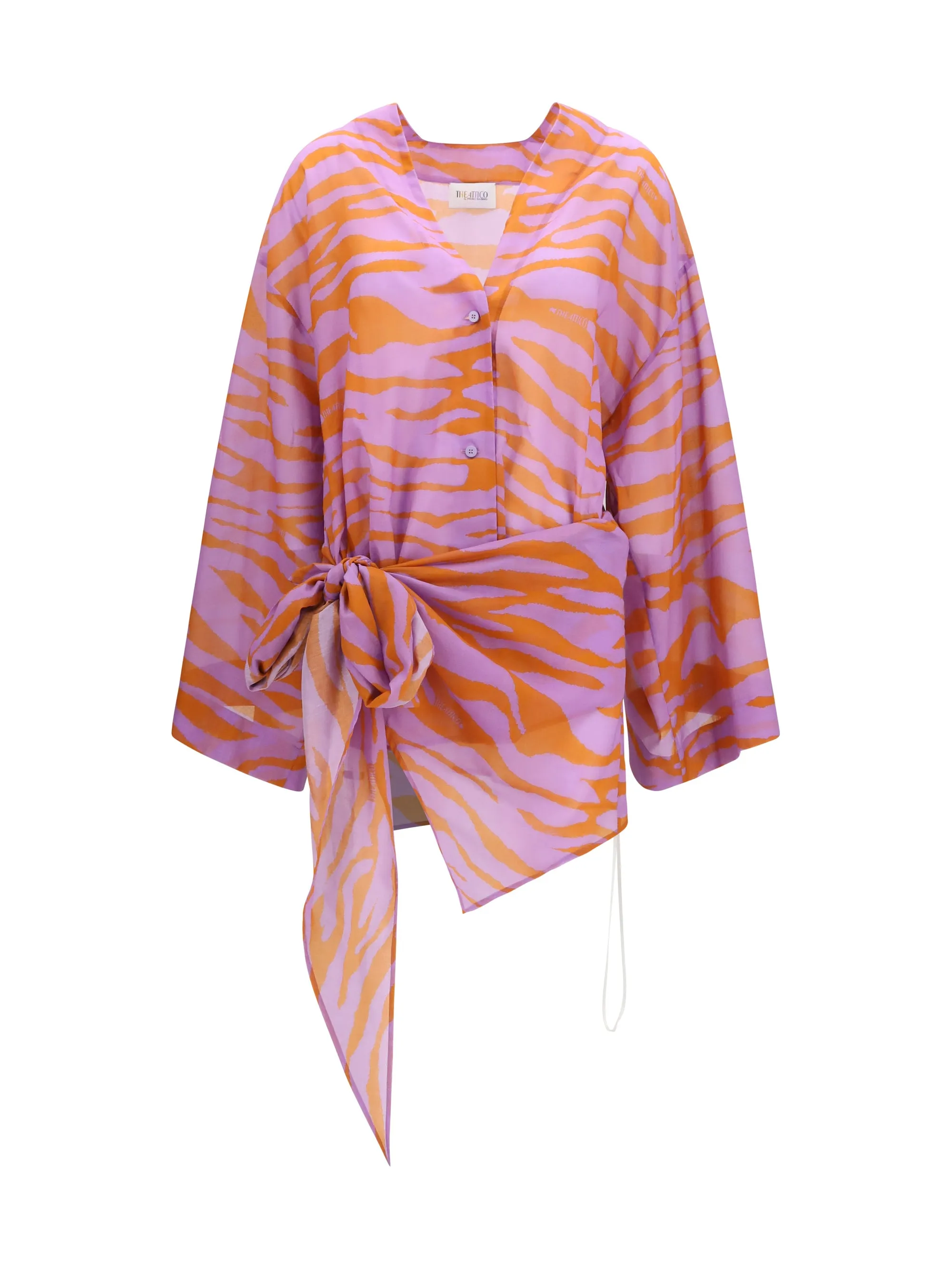 Mini Dress Orange/Purple sold by Zulily