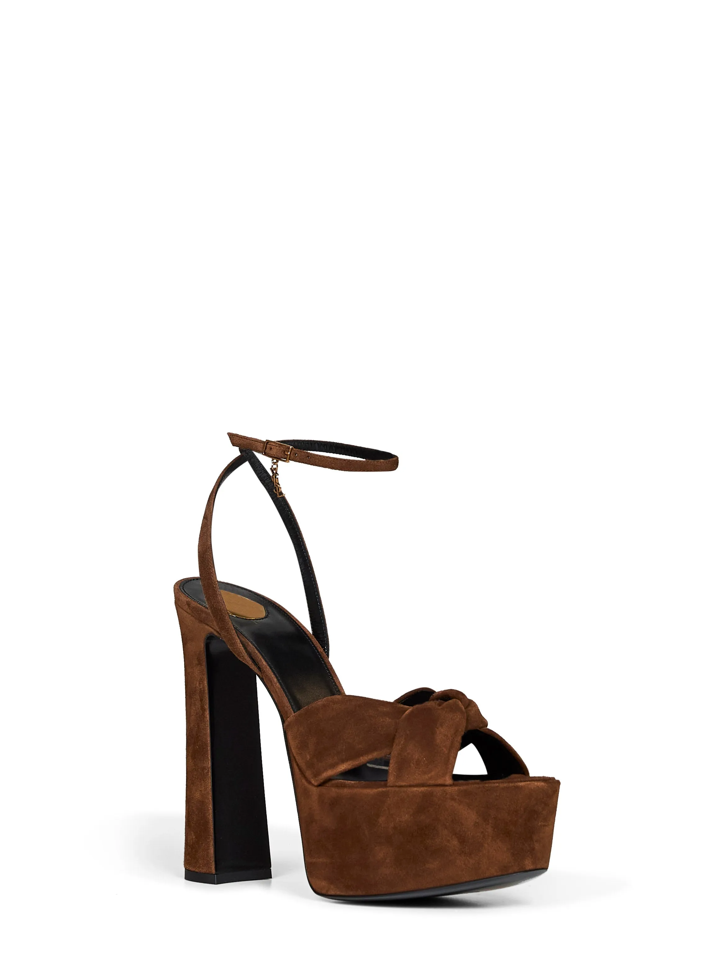 Platform Sandals Franciane Dark Havana Suede sold by Zulily product image thumbnail 2