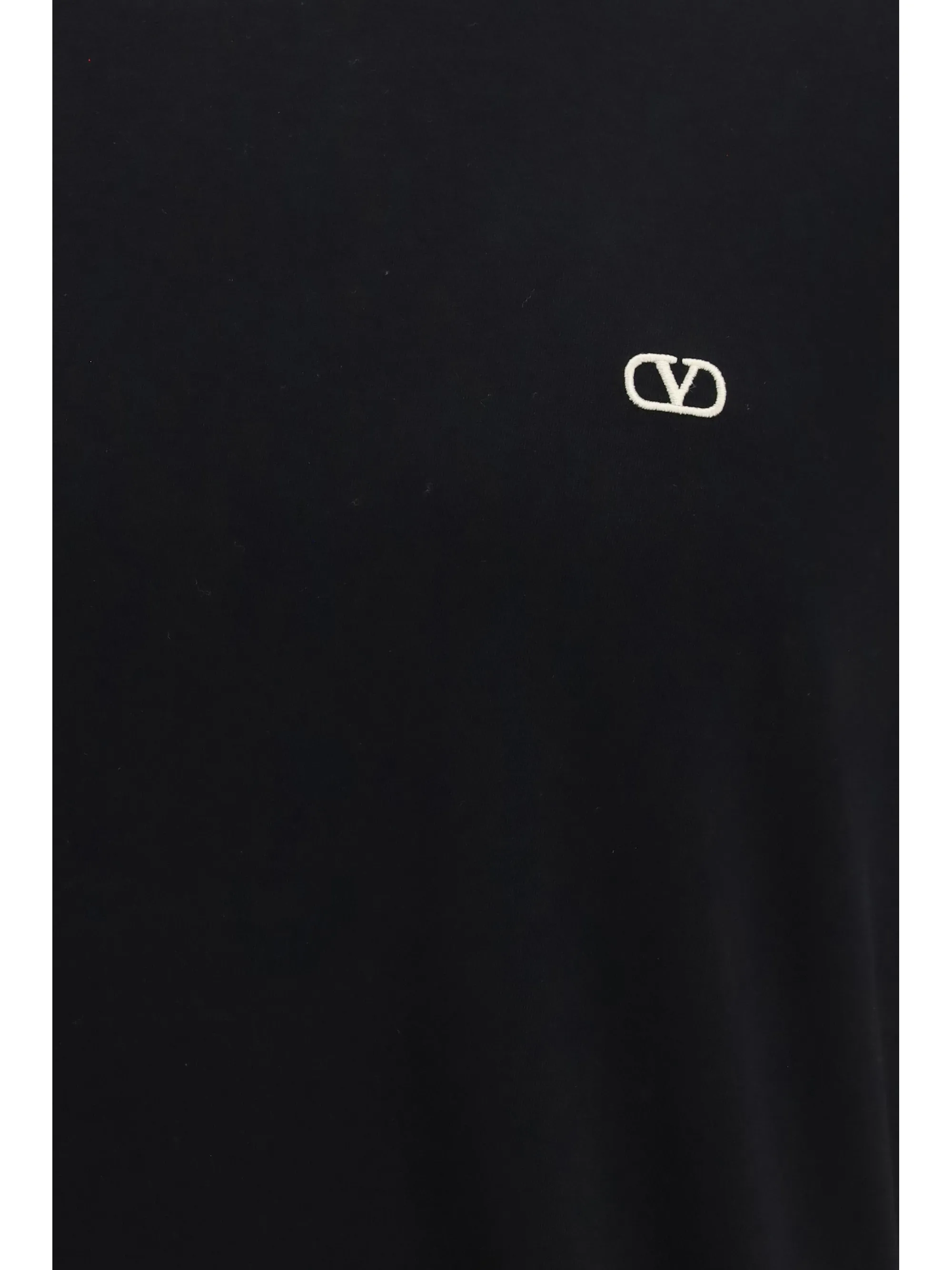 T-Shirt VLogo Cotton Black sold by Zulily product image thumbnail 2