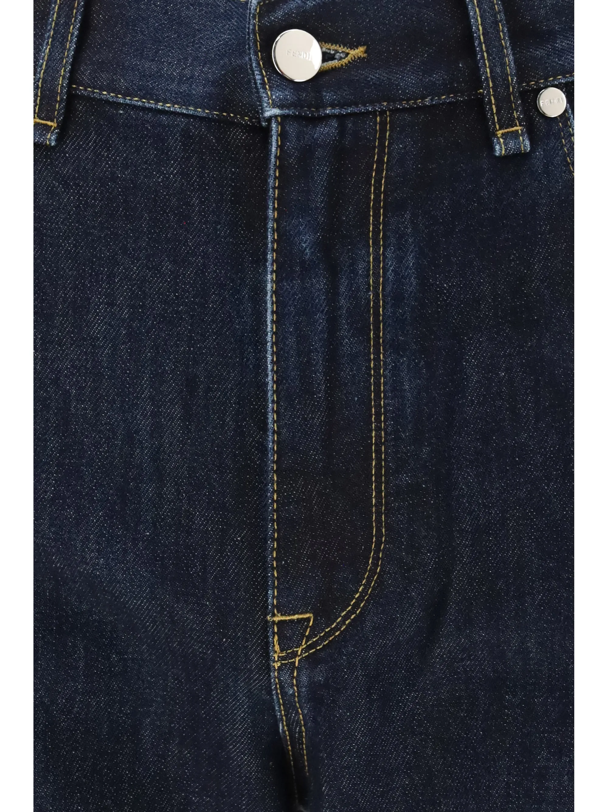 Straight-Leg Jeans Dark Blue Denim sold by Zulily product image thumbnail 3