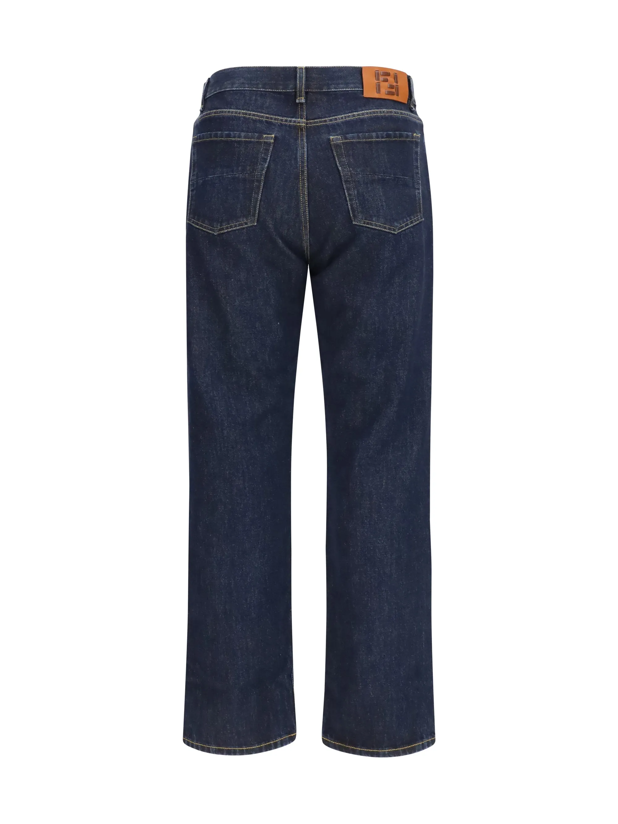 Straight-Leg Jeans Dark Blue Denim sold by Zulily product image thumbnail 2