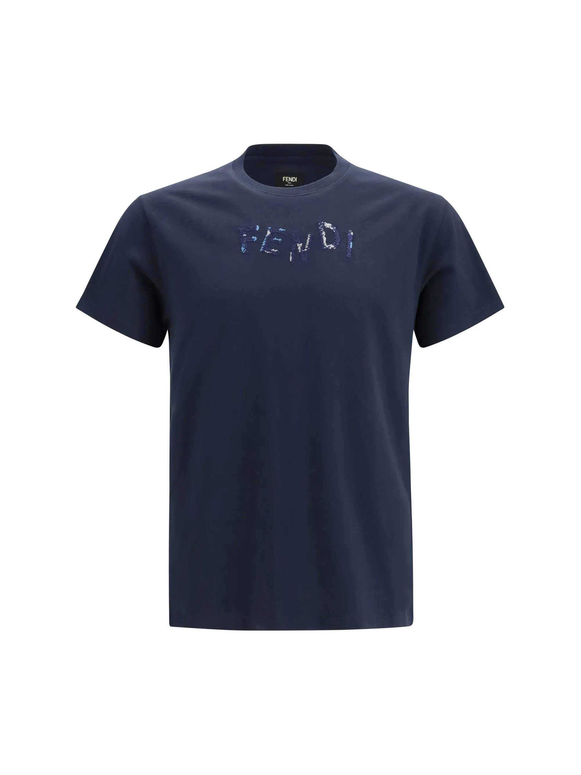 Cotton T-Shirt With Asymmetric Logo sold by Zulily