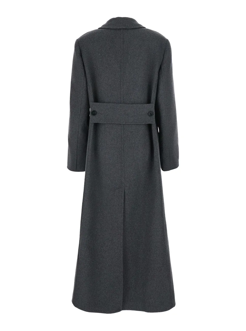 Overcoat Double-Faced Grey Wool-Cashmere sold by Zulily