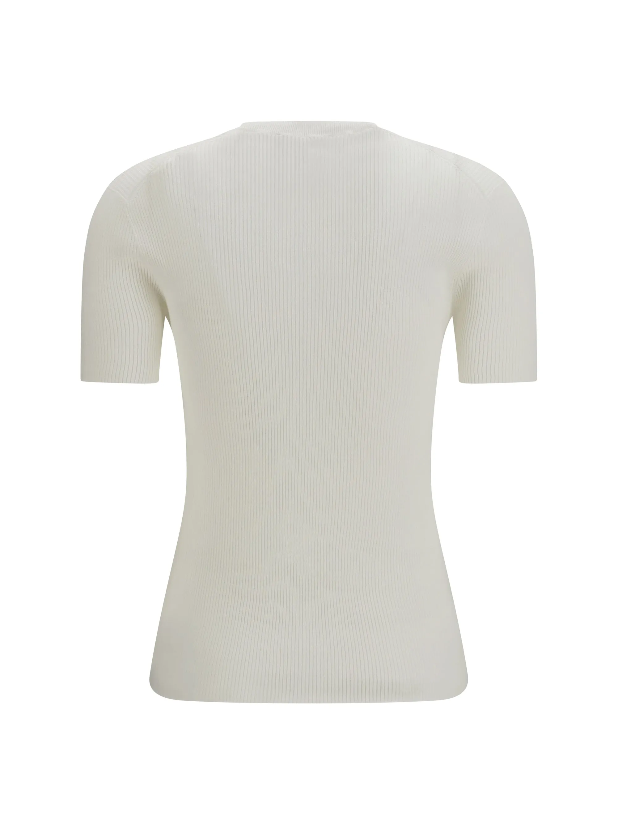 Short-Sleeve Cotton Sweater Off White sold by Zulily product image thumbnail 3