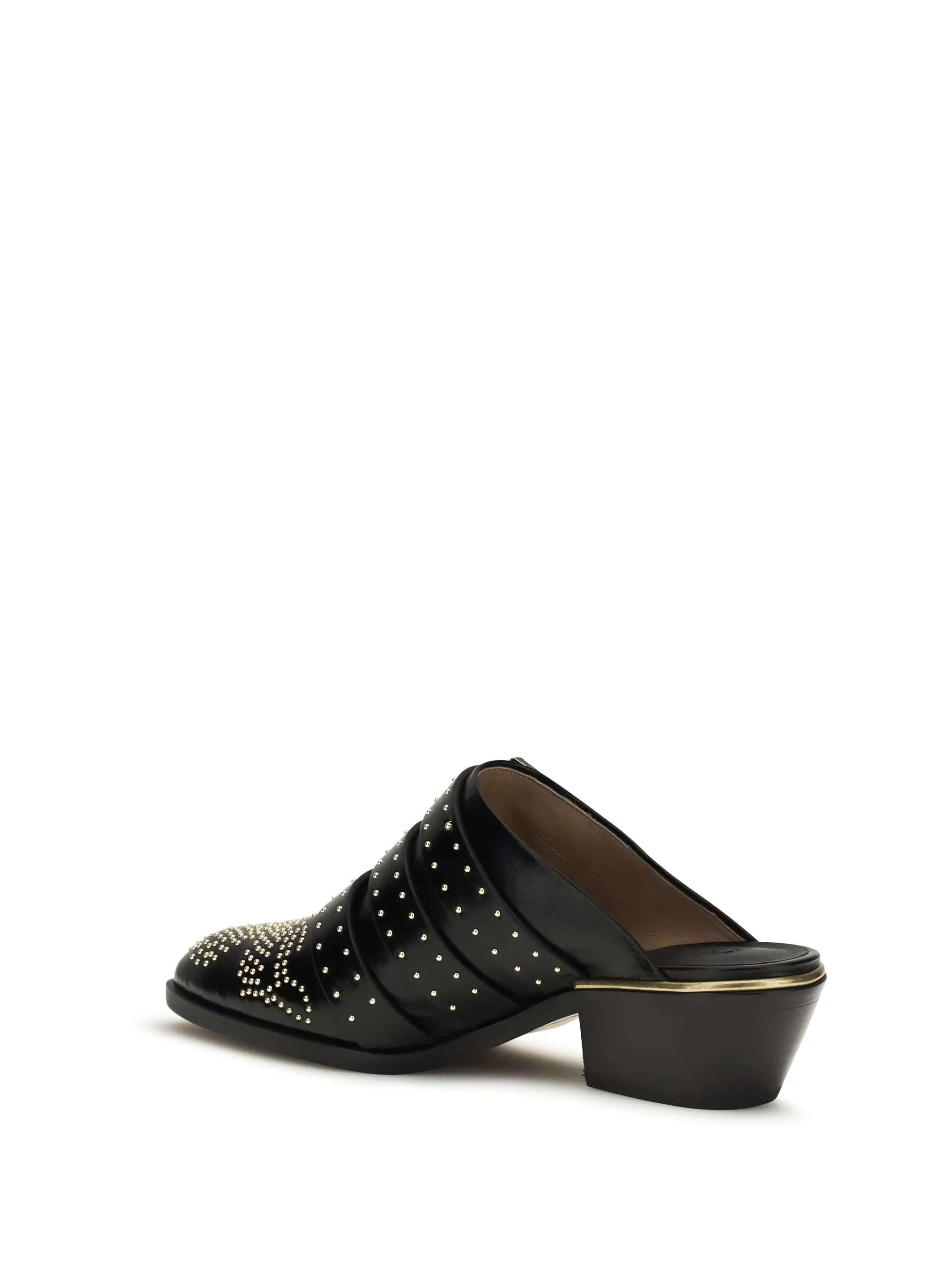 Leather Mules Susan Black sold by Zulily product image thumbnail 2