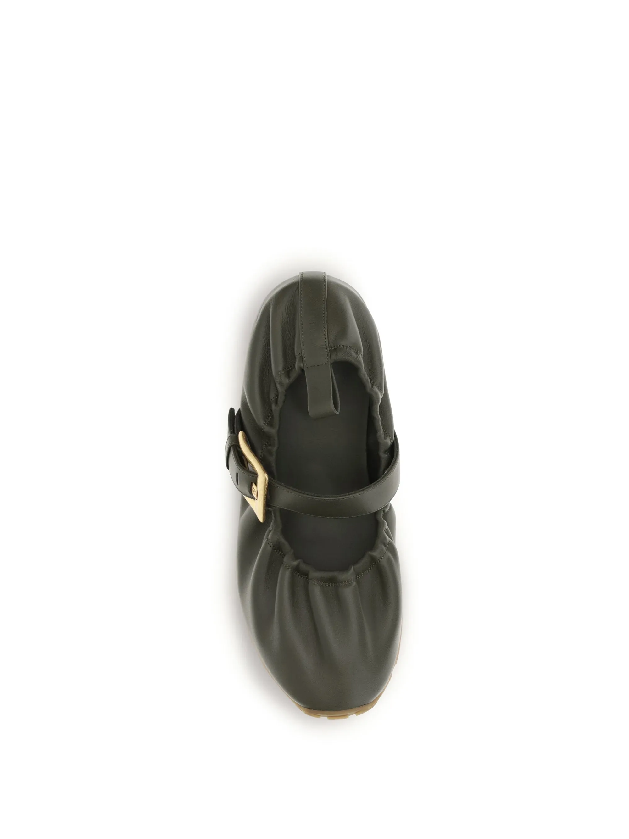 Ballerinas Buckle-Strap Green sold by Zulily product image thumbnail 4