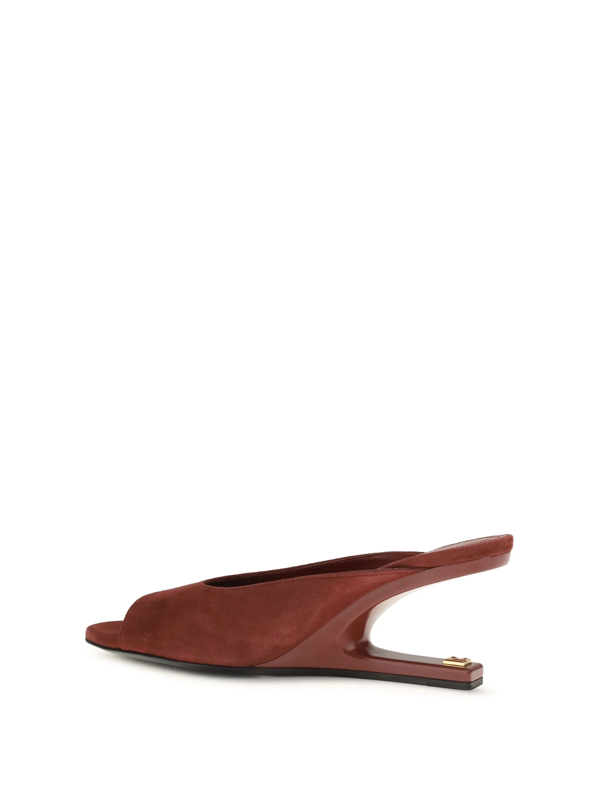 Mules Suede Bordeaux sold by Zulily product image thumbnail 3
