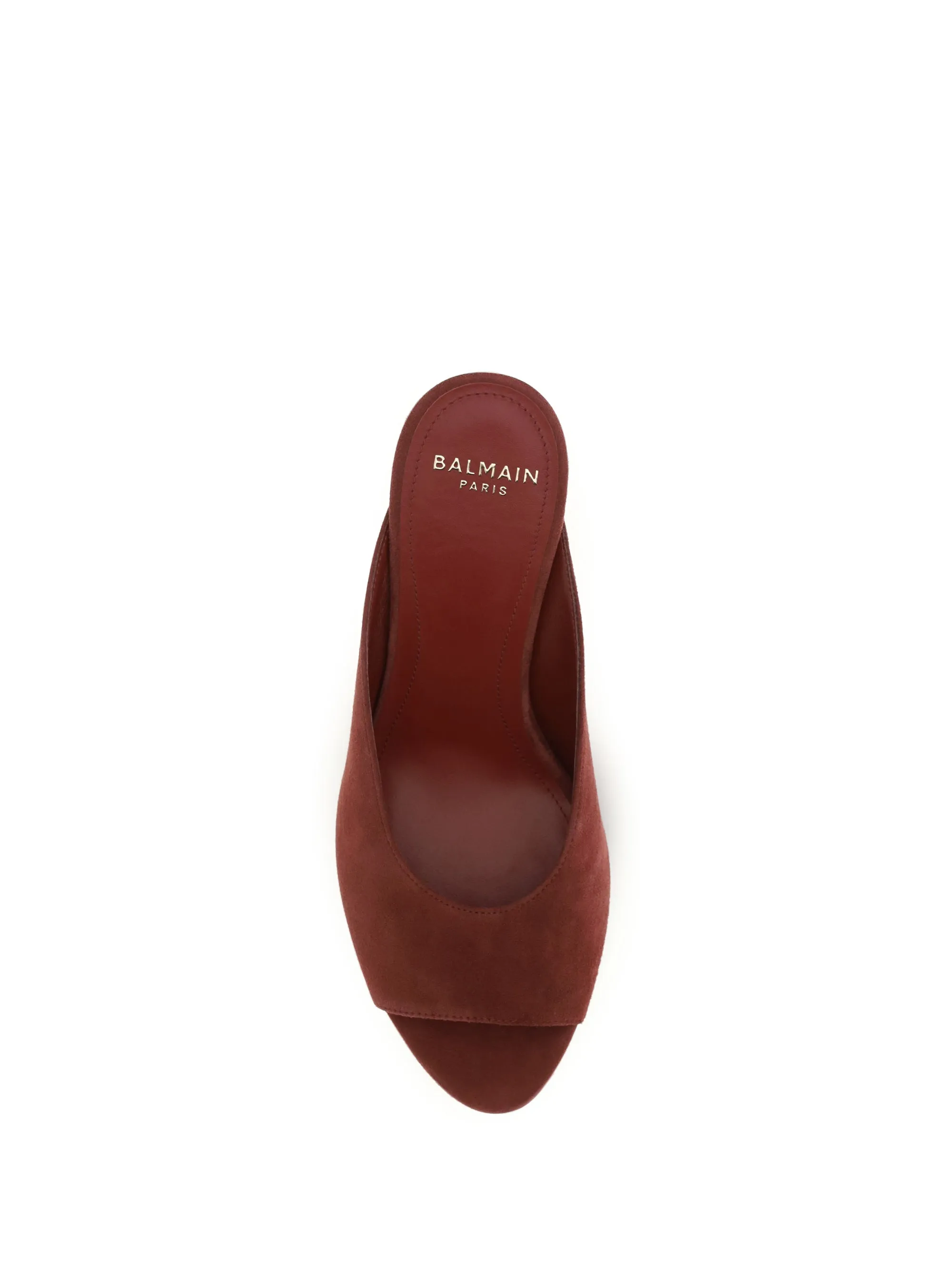 Mules Suede Bordeaux sold by Zulily product image thumbnail 4