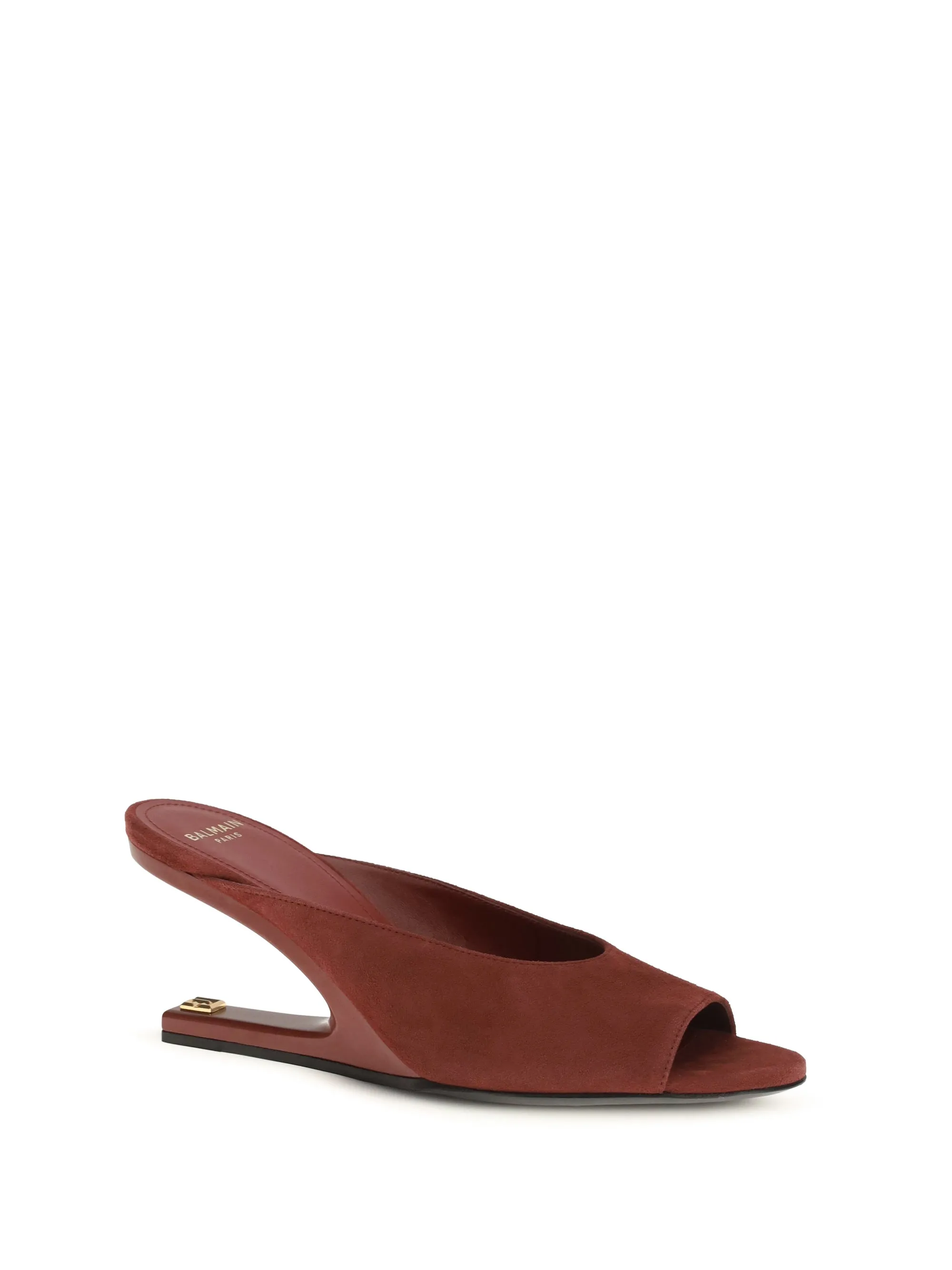 Mules Suede Bordeaux sold by Zulily product image thumbnail 2