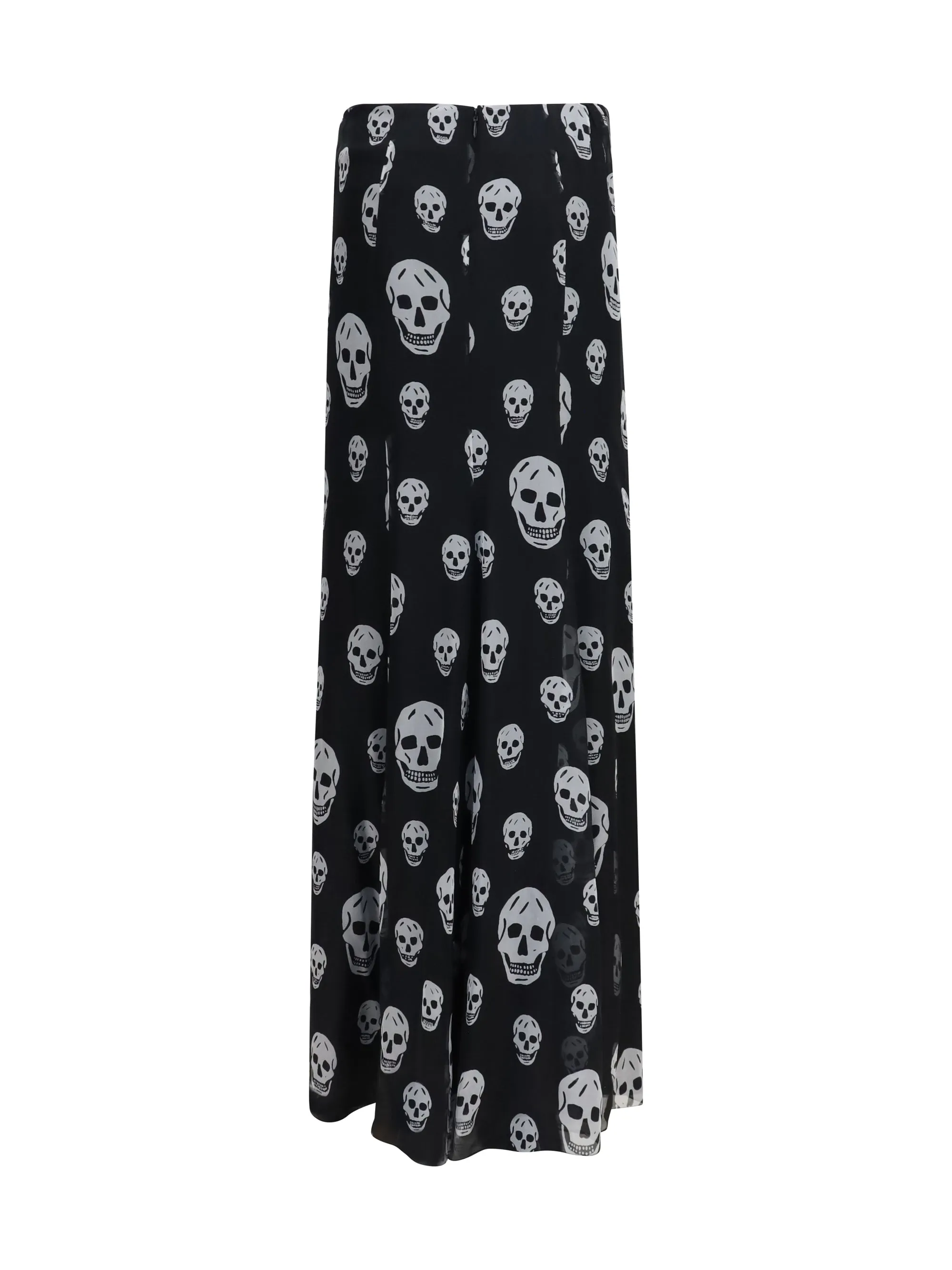 Skirt Draped Long Skull Black/White sold by Zulily product image thumbnail 3