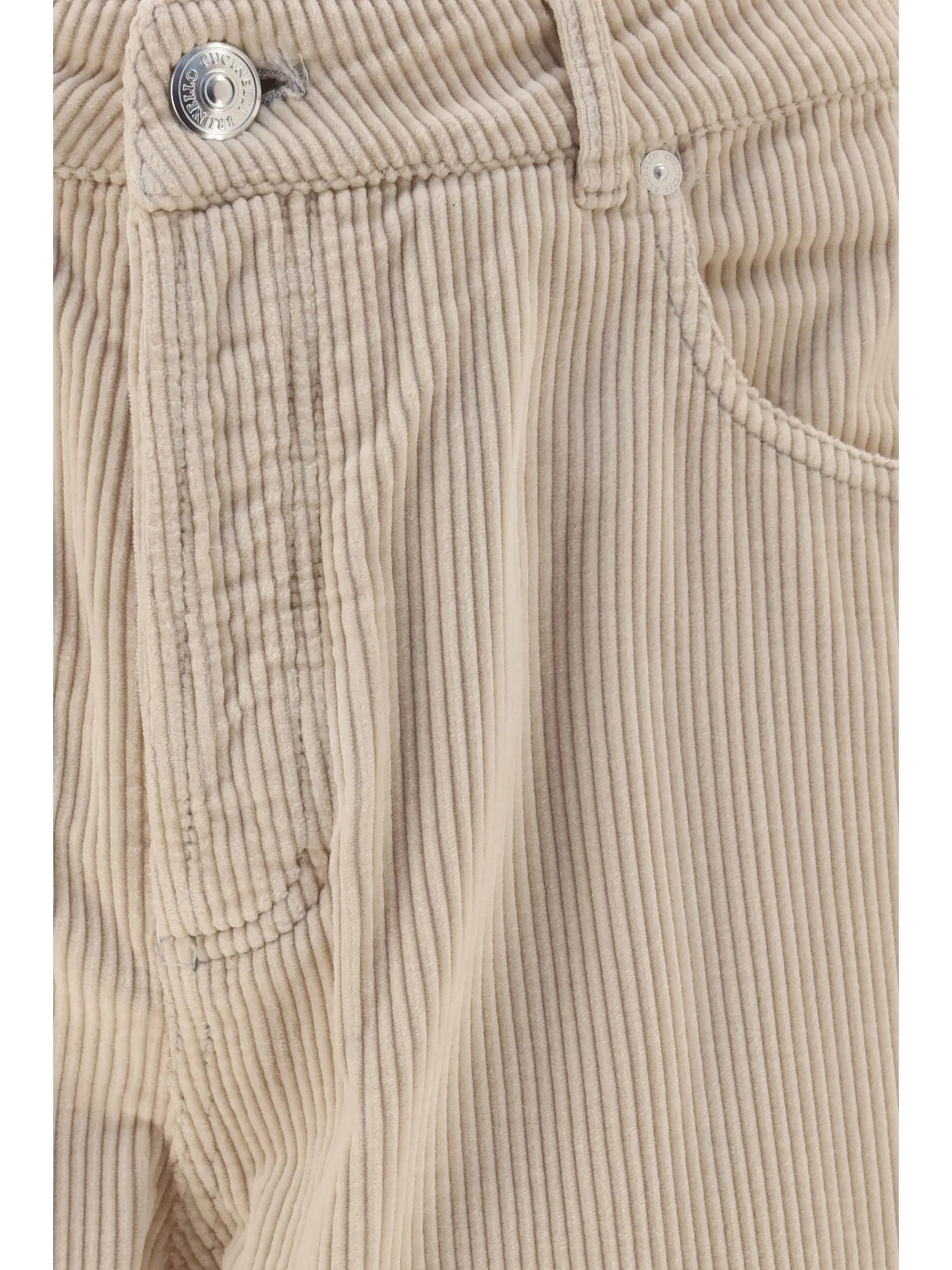 Corduroy Pants Sand/Pearl sold by Zulily product image thumbnail 2