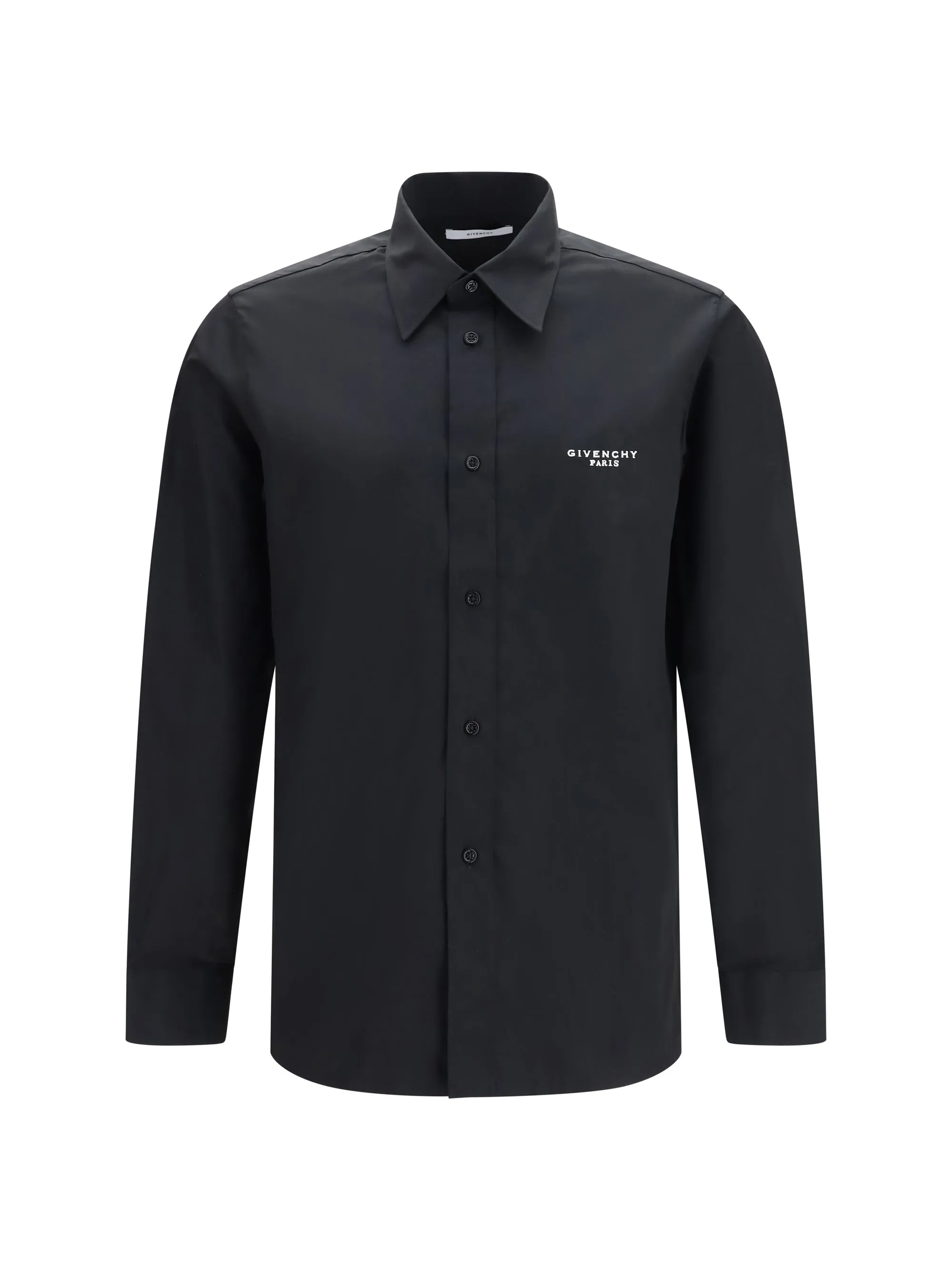 Shirt Poplin Embroidered Black sold by Zulily