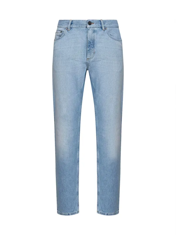 Jeans Roccia Blue Cotton made by Ermenegildo Zegna