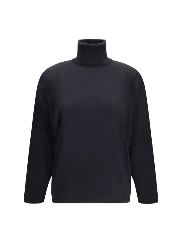Sweater Extra-Fine Silk Black made by Gucci